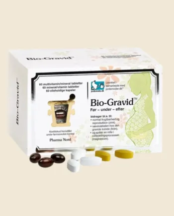 Pharma Nord Bio-gravid Til Før  Under Og Efter Graviditet  3x60 Tabletter