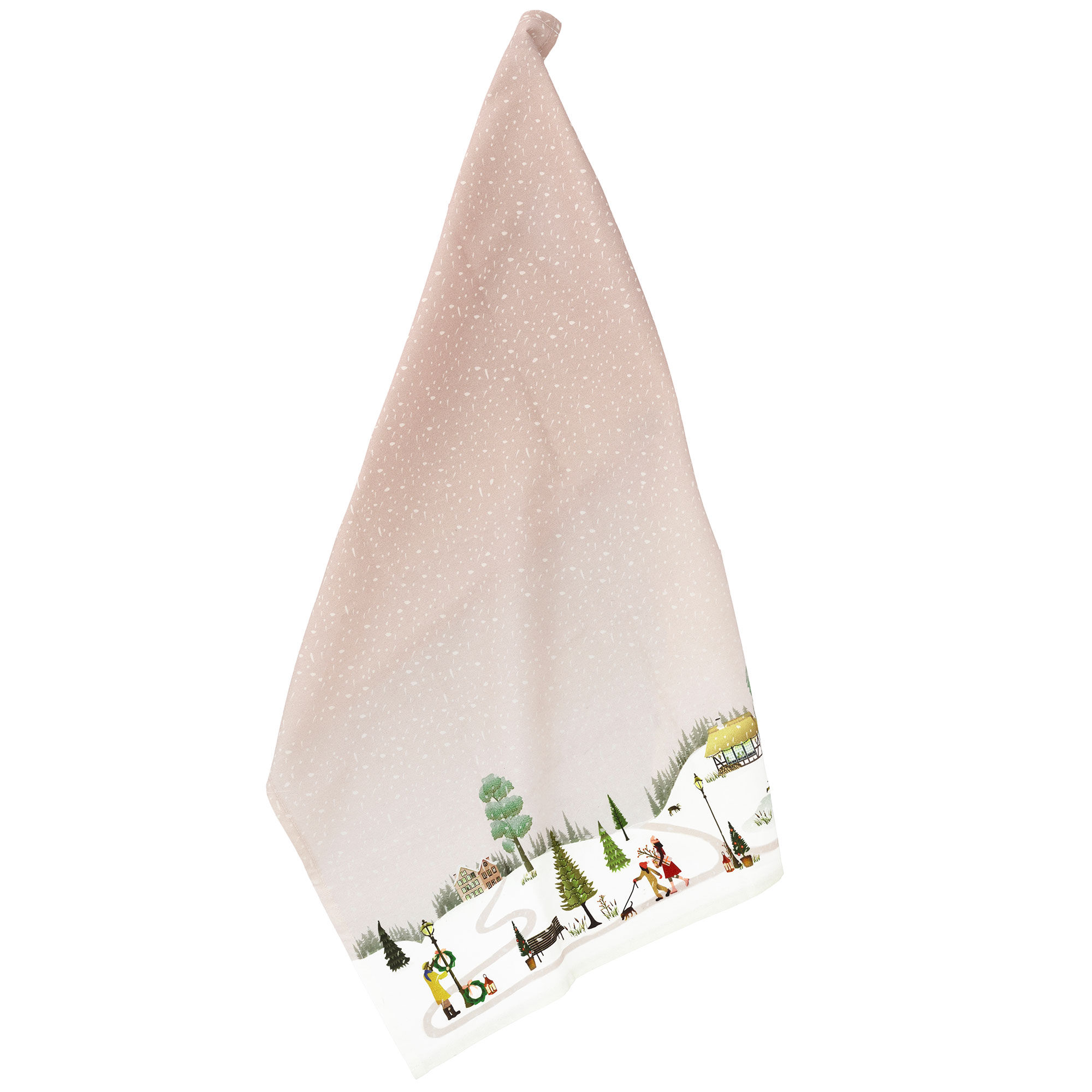 Pillivuyt Vinter Viskestykke 50   70 Cm  Woodrose