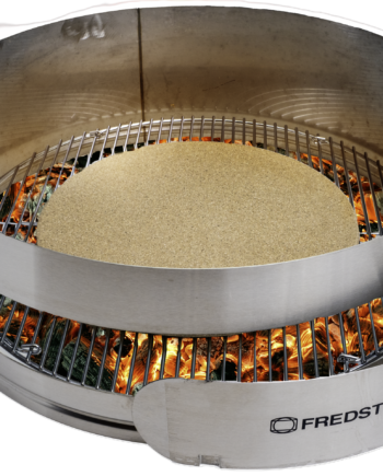 Pizzaindsats Til 57 Cm Kuglegrill  Incl  Fredstone   36 Cm
