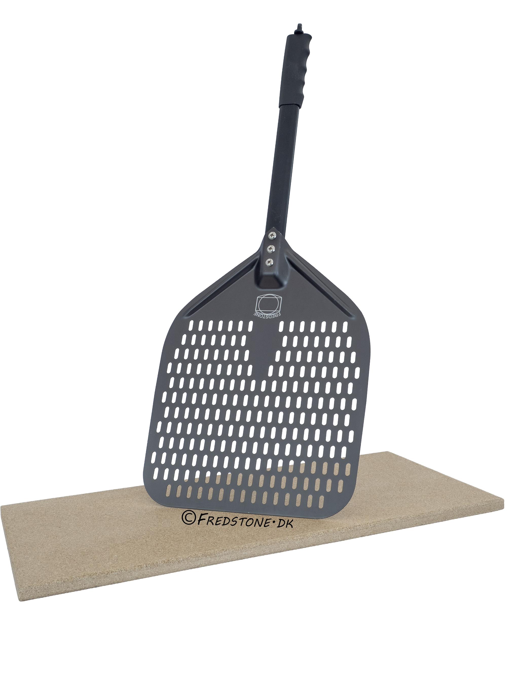 Pizzakit: Fredstone Pizza- Og Bagesten 60     30   Cm        Cm  Og Fredstone Pizzaspade