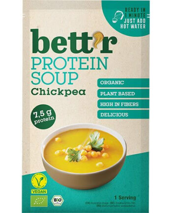 Proteinsuppe Med Kikærter  økologisk  Glutenfri Og Vegansk