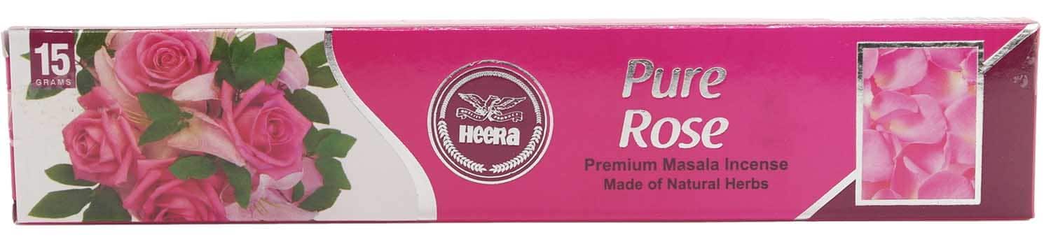 Pure Rose Røgelsespinde 15 Stk