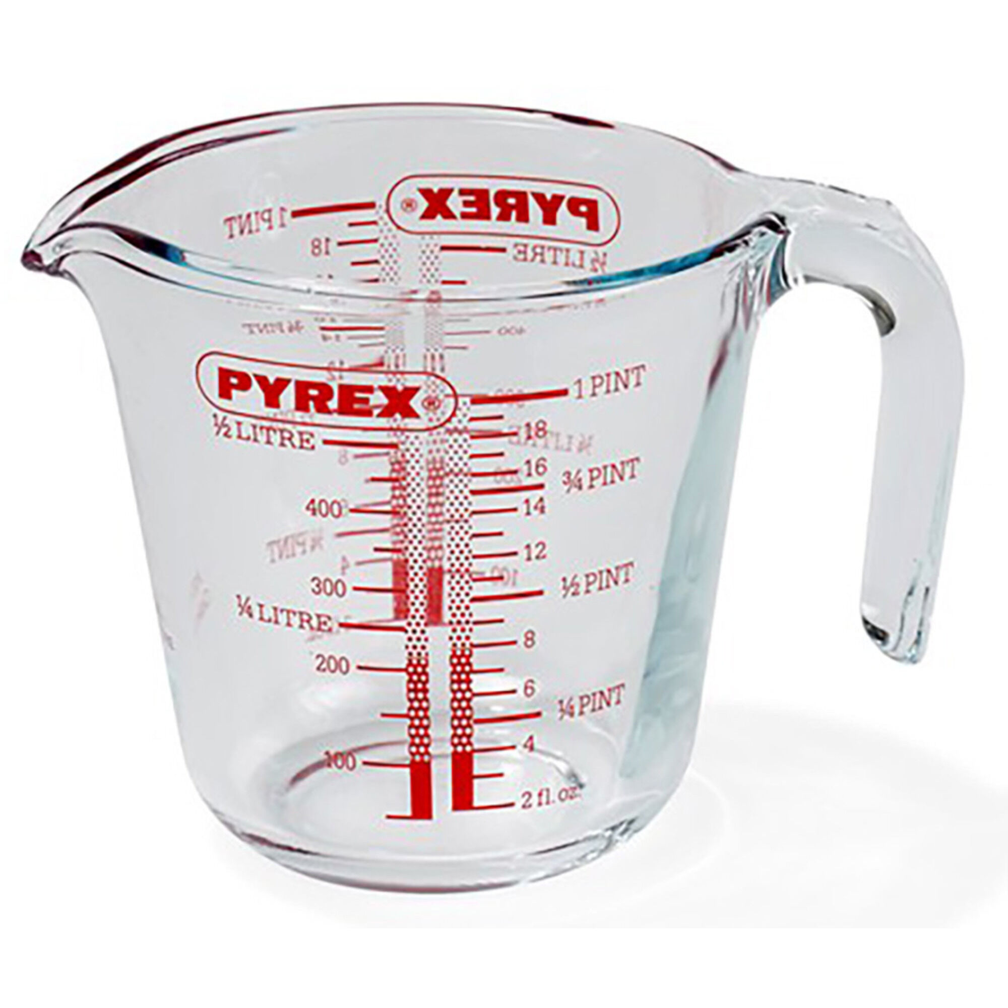 Pyrex     Liter Målekande