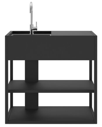 Röshults Essentials Vask 94   Venstre  Beluga Black