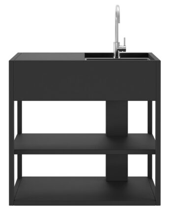 Röshults Essentials Vask 94   Højre  Beluga Black
