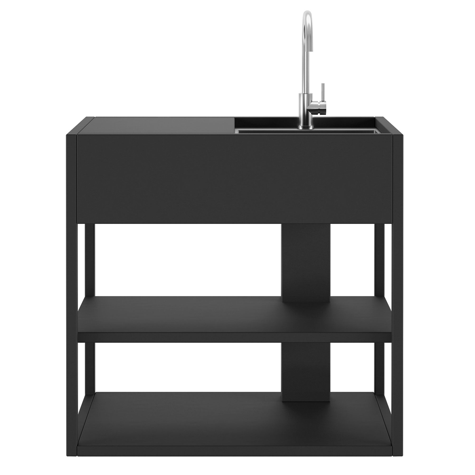 Röshults Essentials Vask 94   Højre  Beluga Black