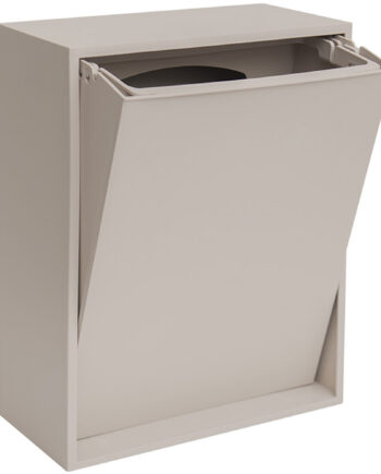 Recollector Recycling Box 12 Liter  Silver Cloud Grey
