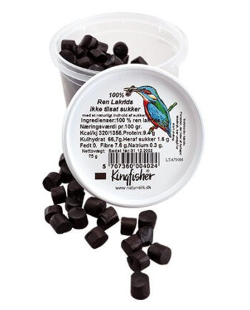 100  Ren Lakrids Ikke Tilsat Sukker