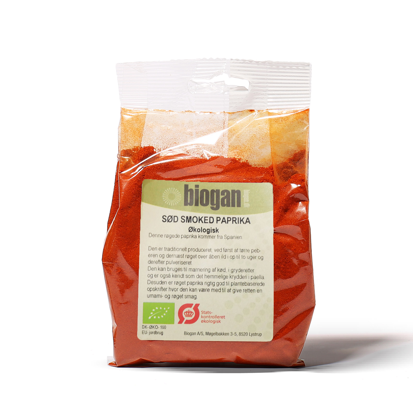 Røget Paprika  økologisk