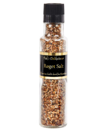 Røget Salt   Kværn  Puk   Delikatesser
