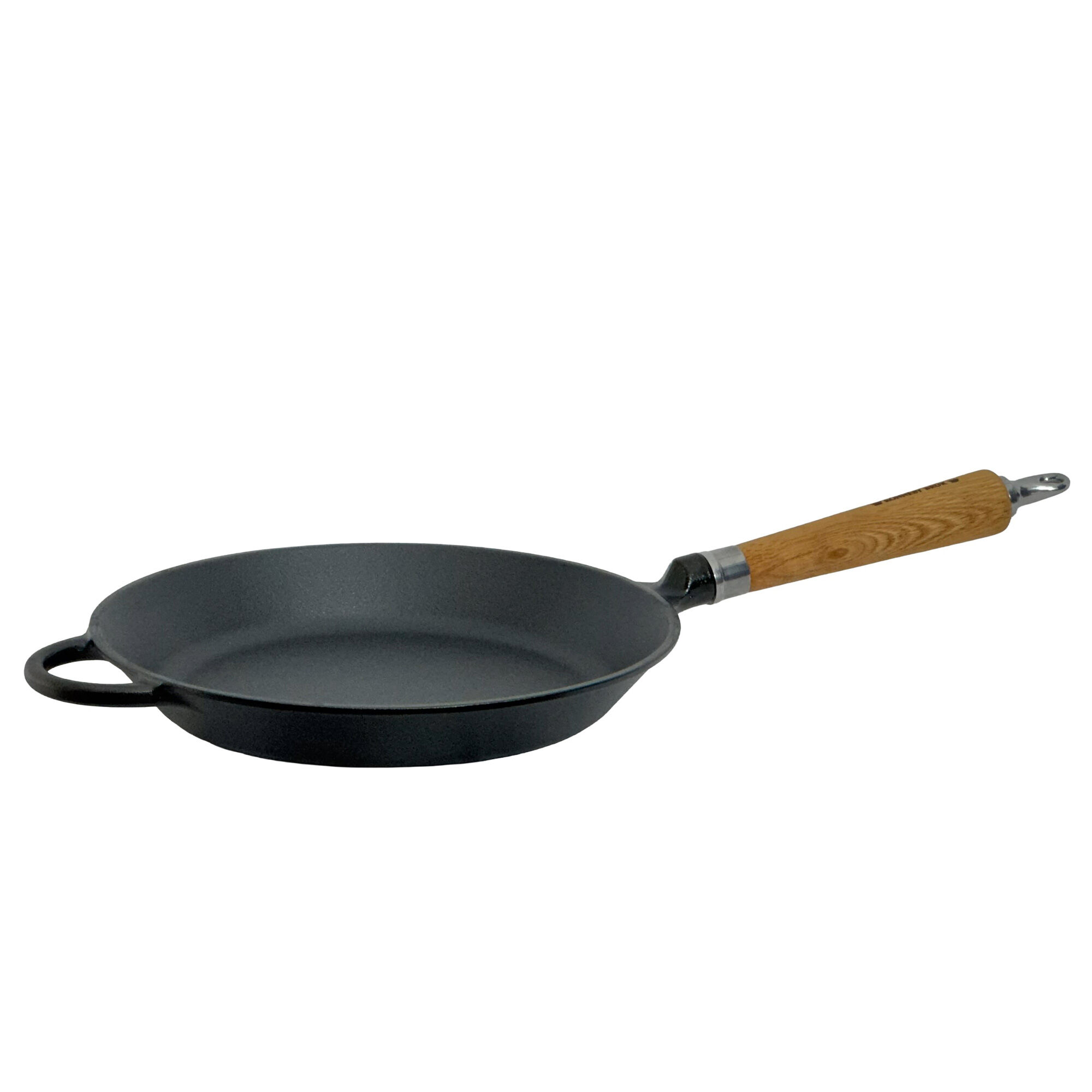 Ronneby Bruk Exclusive Line Støbejernsstegepande Med Udadgående Kant  28 Cm  Eg