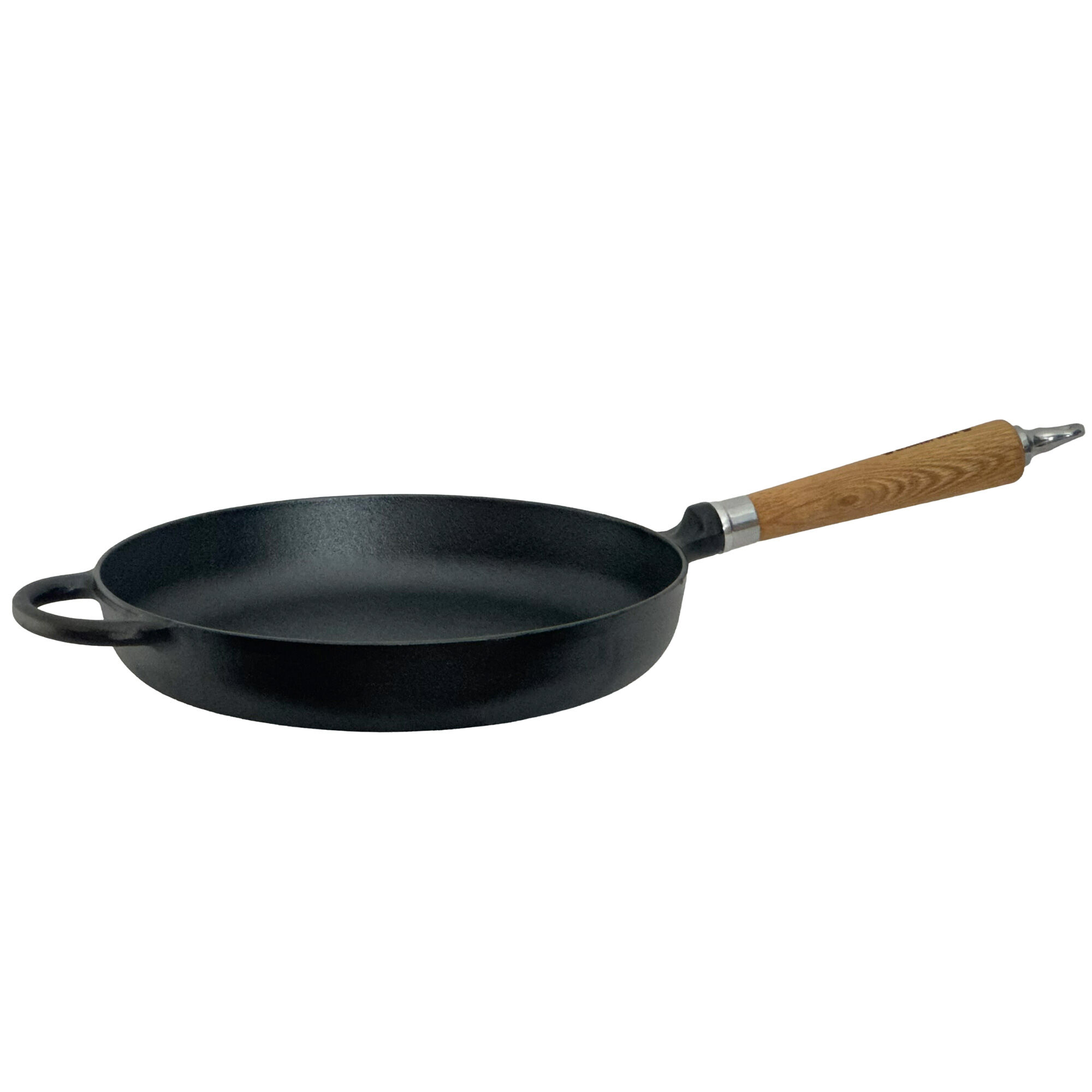 Ronneby Bruk Exclusive Line Støbejernstegepande Med Afrundet Kant  28 Cm   Eg