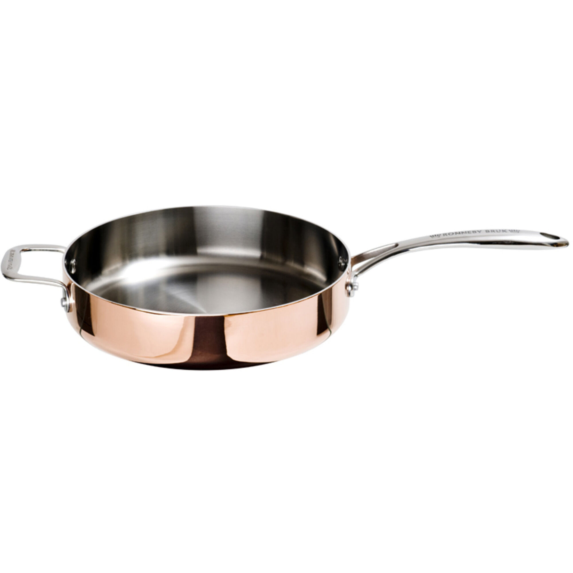 Ronneby Bruk Kobber Sautérpande 26 Cm