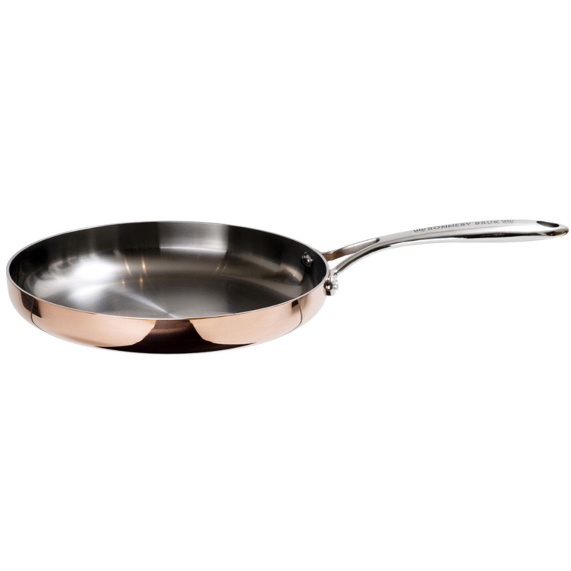 Ronneby Bruk Kobber Stegepande  26 Cm