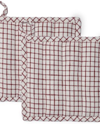 Rosendahl Textiles Garn Grydelapper 22   22 Cm  -pak  Terrakotta