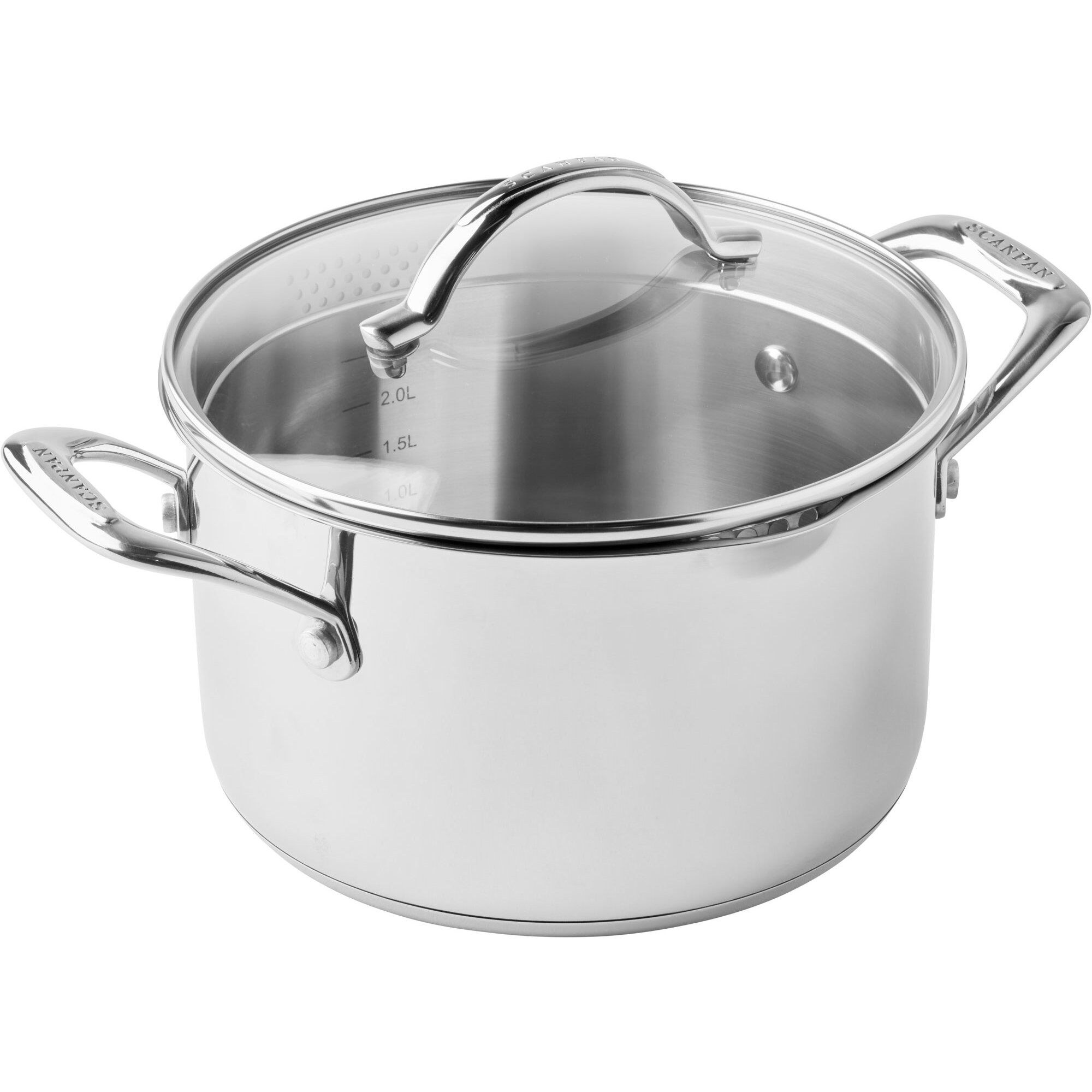 Scanpan Sts Gryde Med Låg 20 Cm     Liter