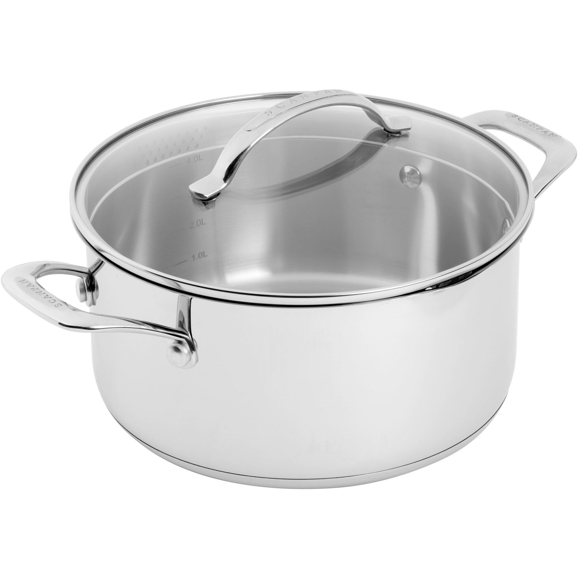 Scanpan Sts Gryde Med Låg 24 Cm     Liter