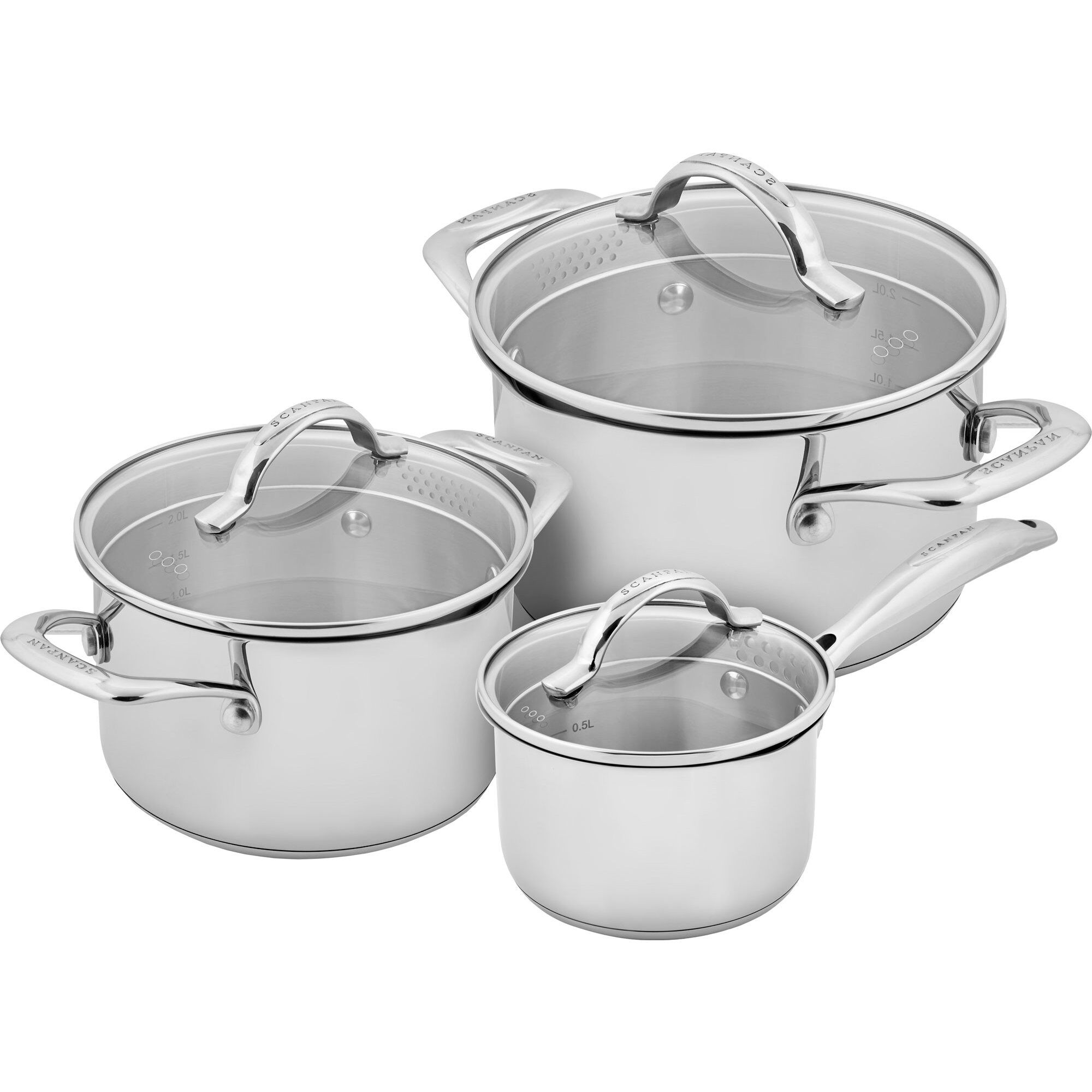 Scanpan Sts Grydesæt   Dele  Rustfrit Stål