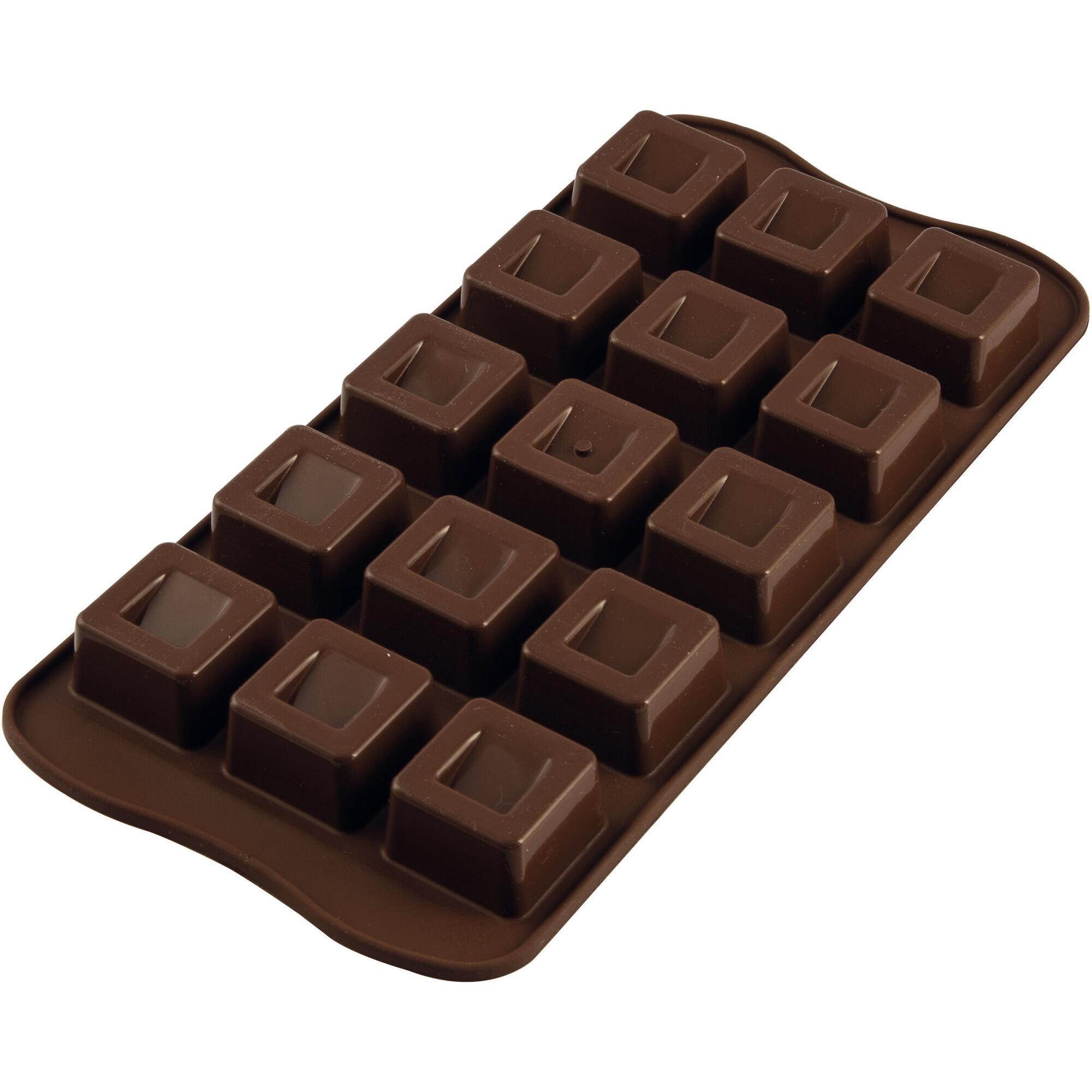 Silikomart Easy Choc Pralineform Silikone  Cube
