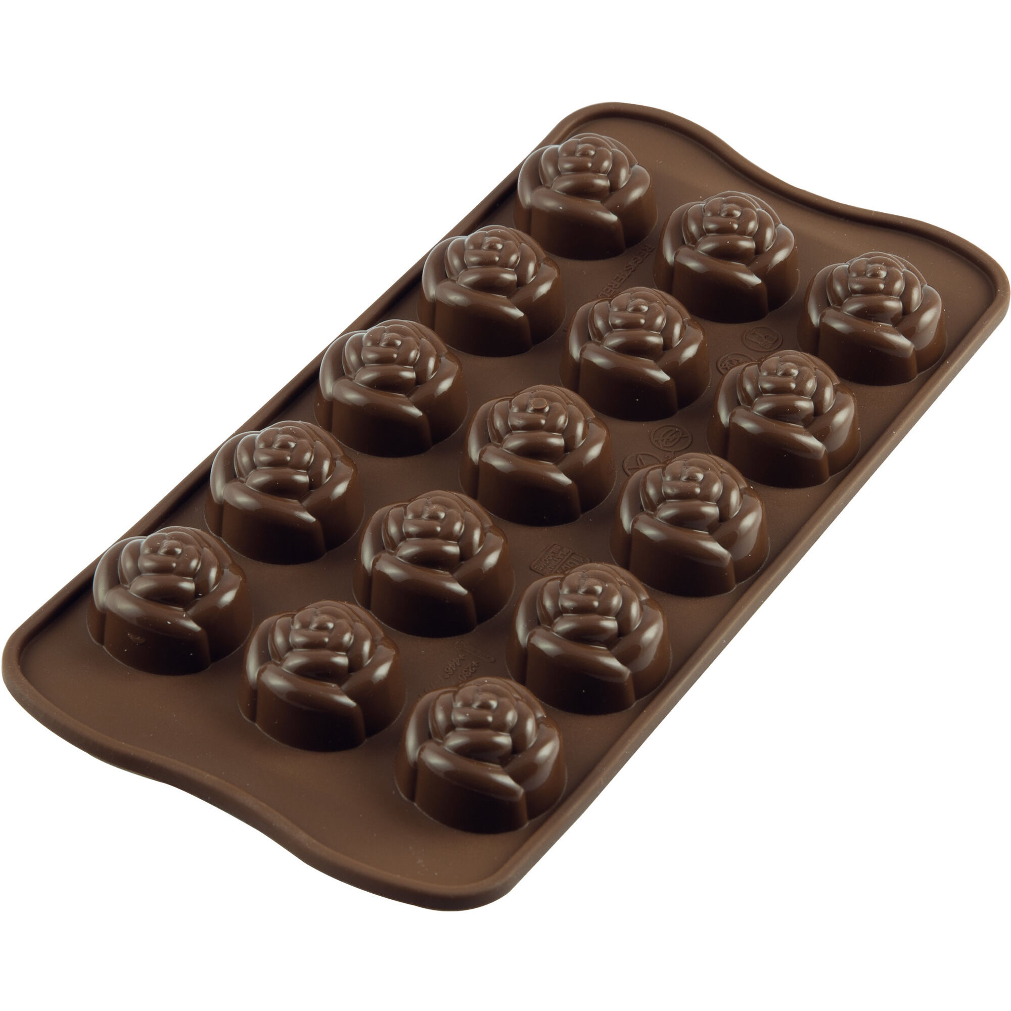 Silikomart Easy Choc Pralineform Silikone  Rose