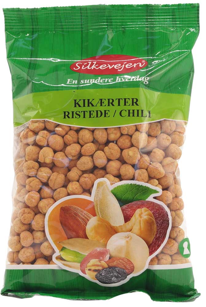 Silkevejen Ristede Kikærter  Chili 250