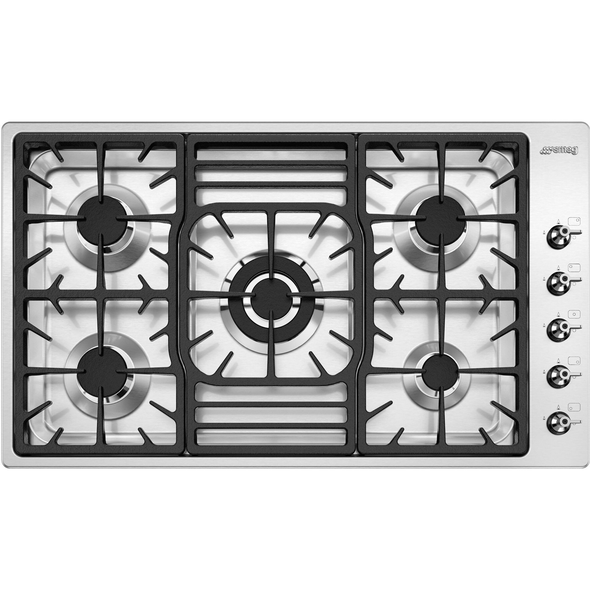 Smeg Classic Pgf95-  Gaskogeplade  90 Cm  Nedsænket