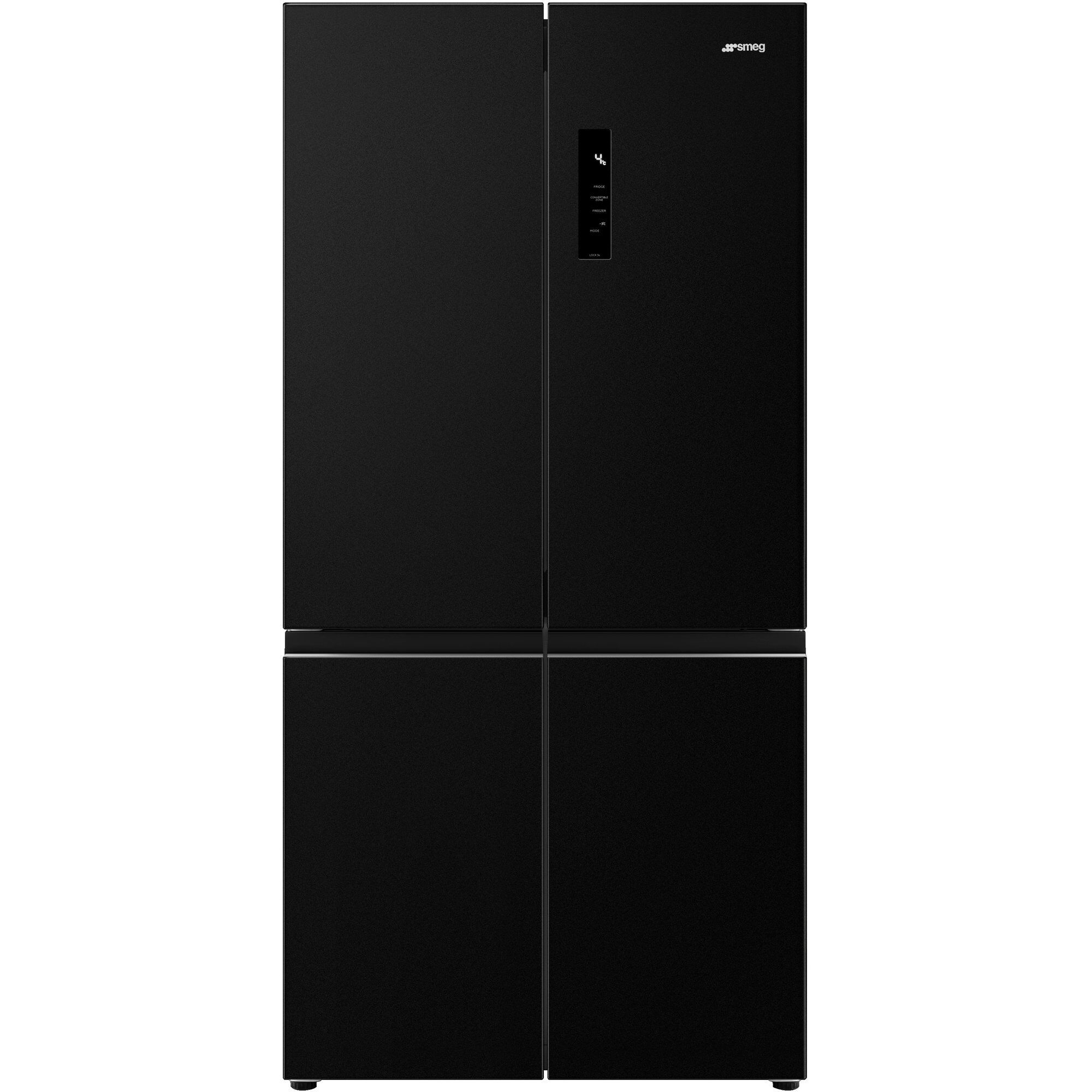 Smeg Fqi60kd French Door Køleskab  Sort