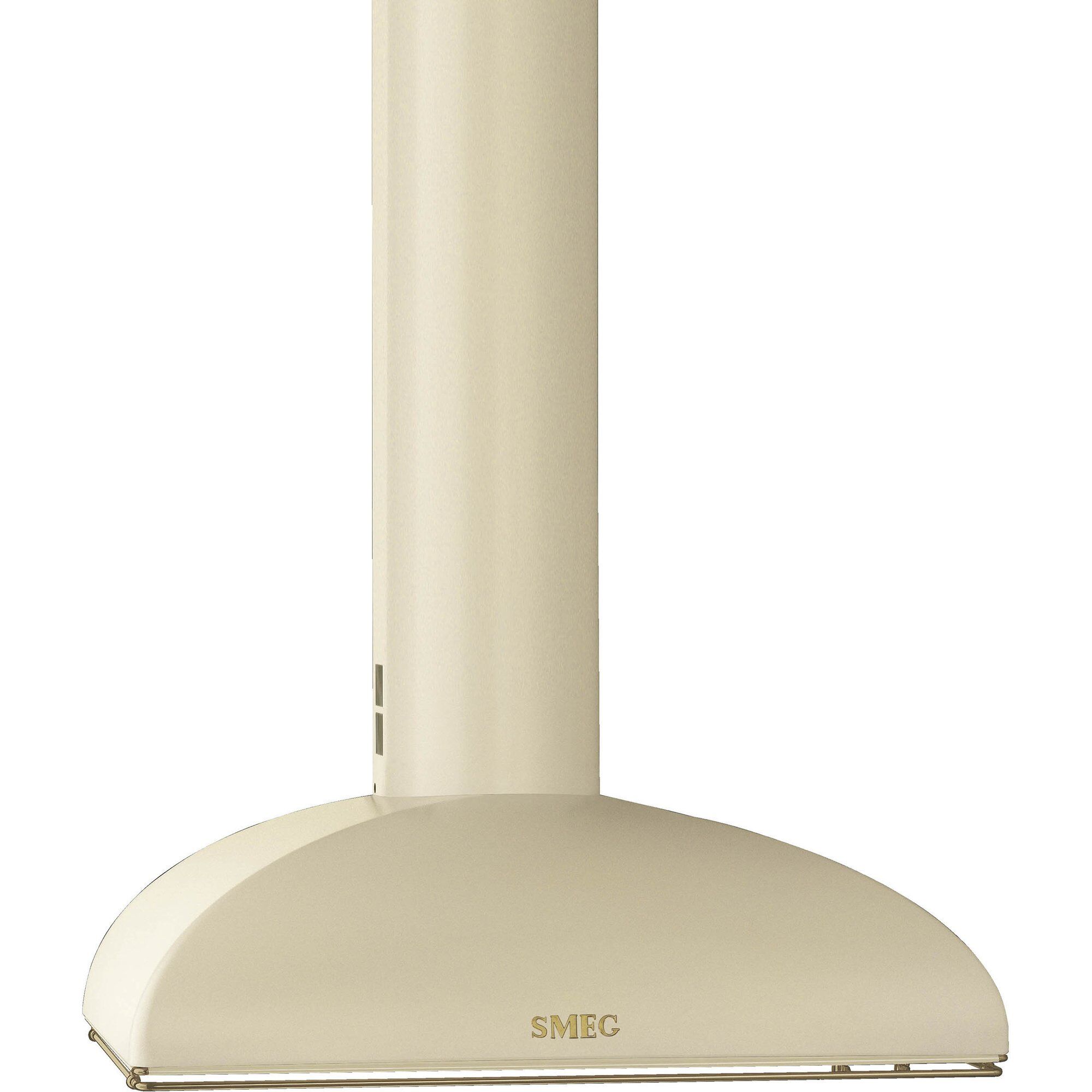 Smeg Ks89poe 90cm Colonial Vægmonteret Emhætte  Creme Antik Messing