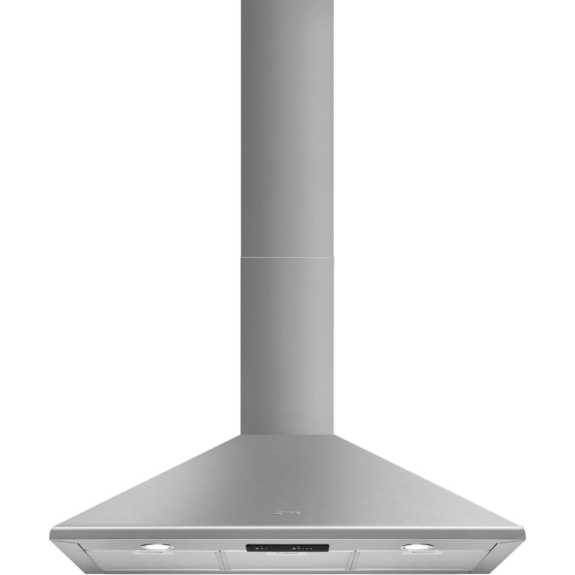 Smeg Ksed95xe 90 Cm Vægmonteret Emhætte  Rustfrit Stål