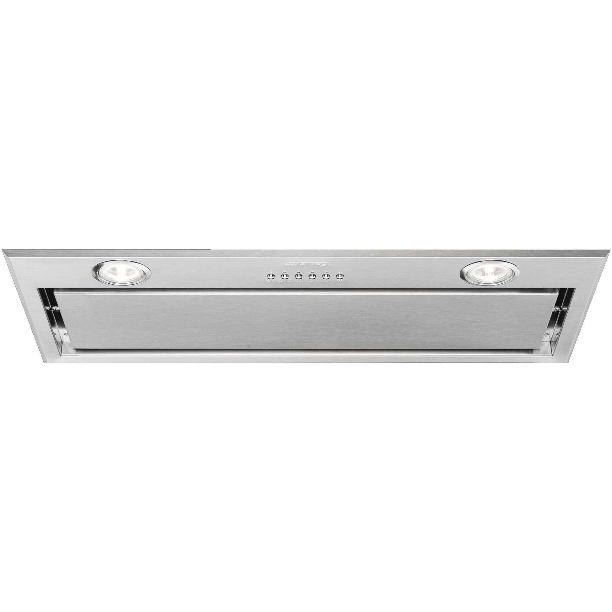 Smeg Kseg58pxe Integreret Emhætte 54 Cm  Rustfrit Stål