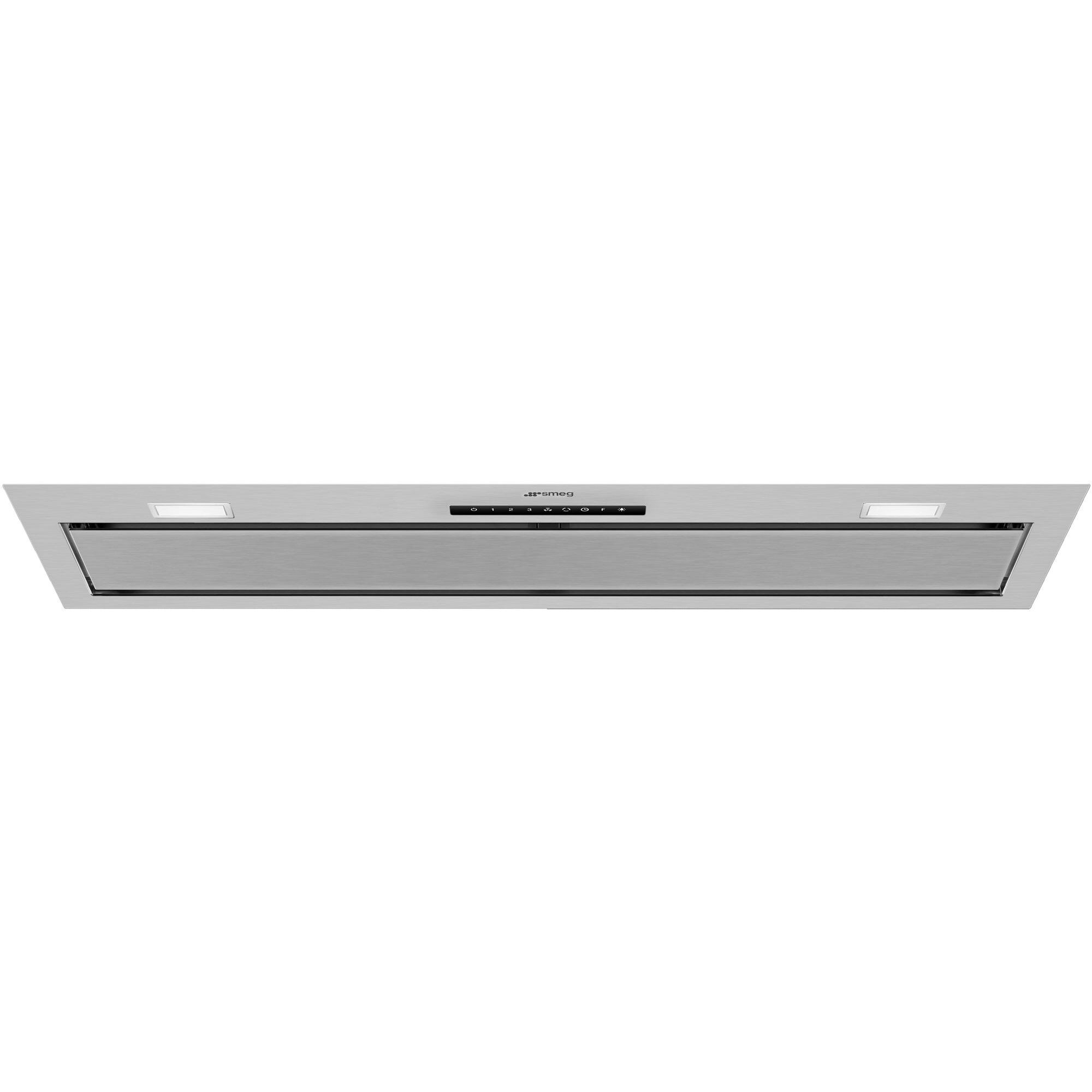 Smeg Ksg9p4x Integreret Emhætte 90 Cm  Rustfrit Stål