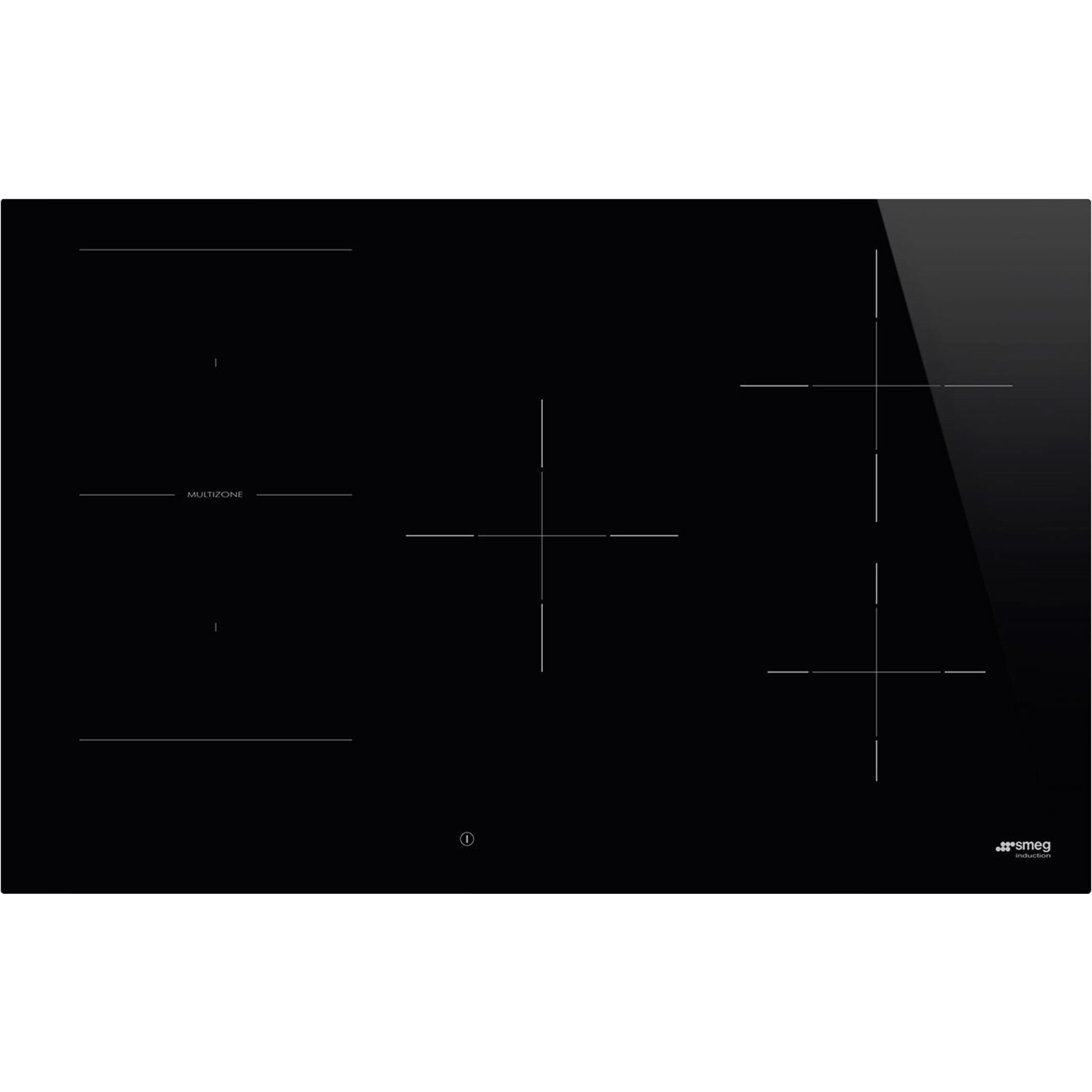 Smeg Si1m4854d Classic Induktionskogeplade 80 Cm  Sort