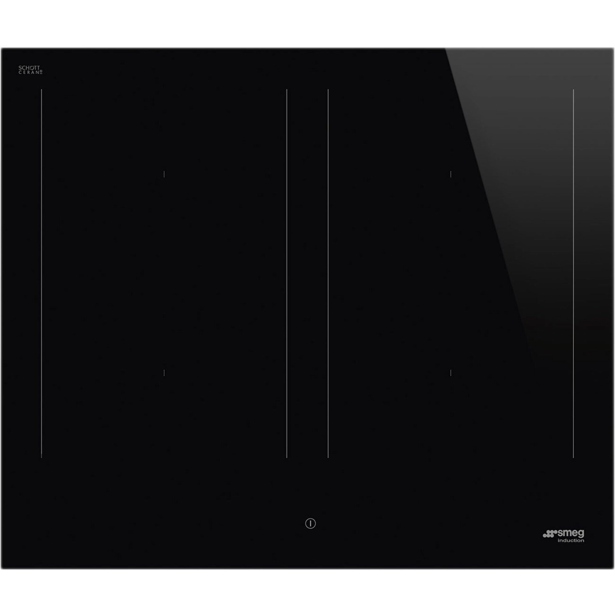 Smeg Sim3644d Indbygget Kogeplade  60 Cm  Sort