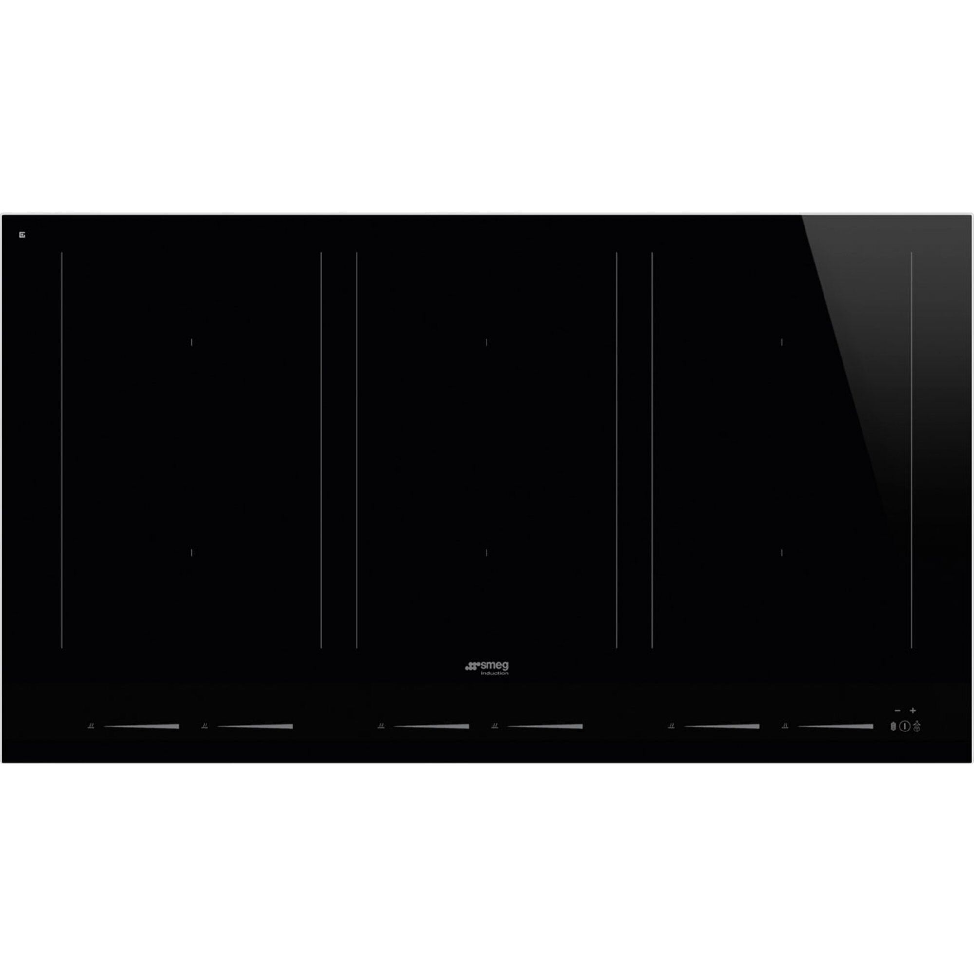 Smeg Sim1964d Linea Induktionskogeplade 90 Cm  Sort