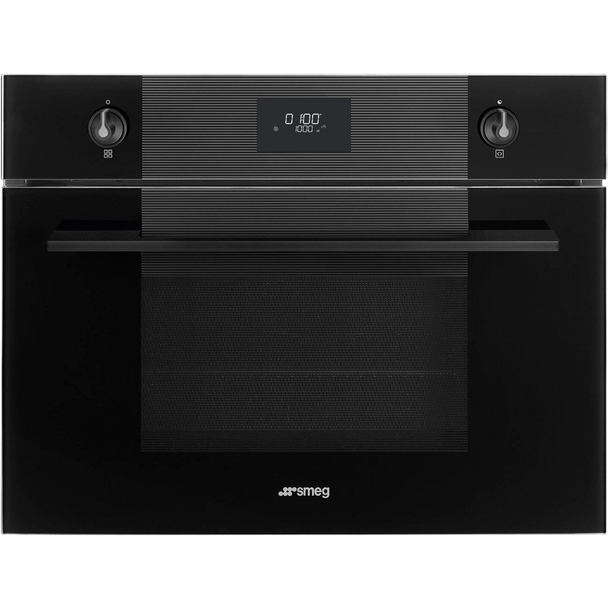 Smeg So4101m1b3 Linea Kompakt Ovn Mikroovn 40    Sort
