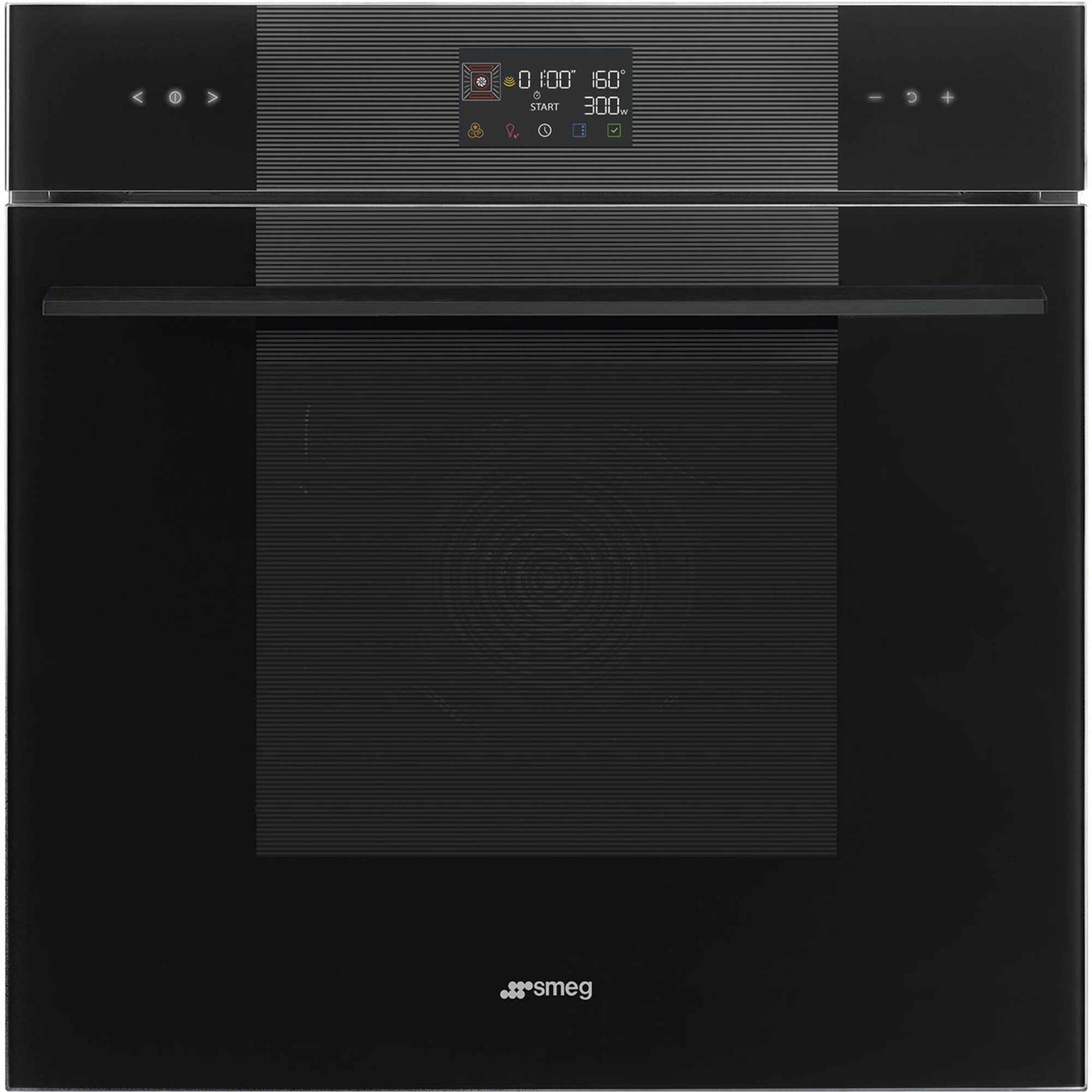 Smeg So6102m2b3 Speedwave  Kombimikrobølgeovn 68 Liter  Sort
