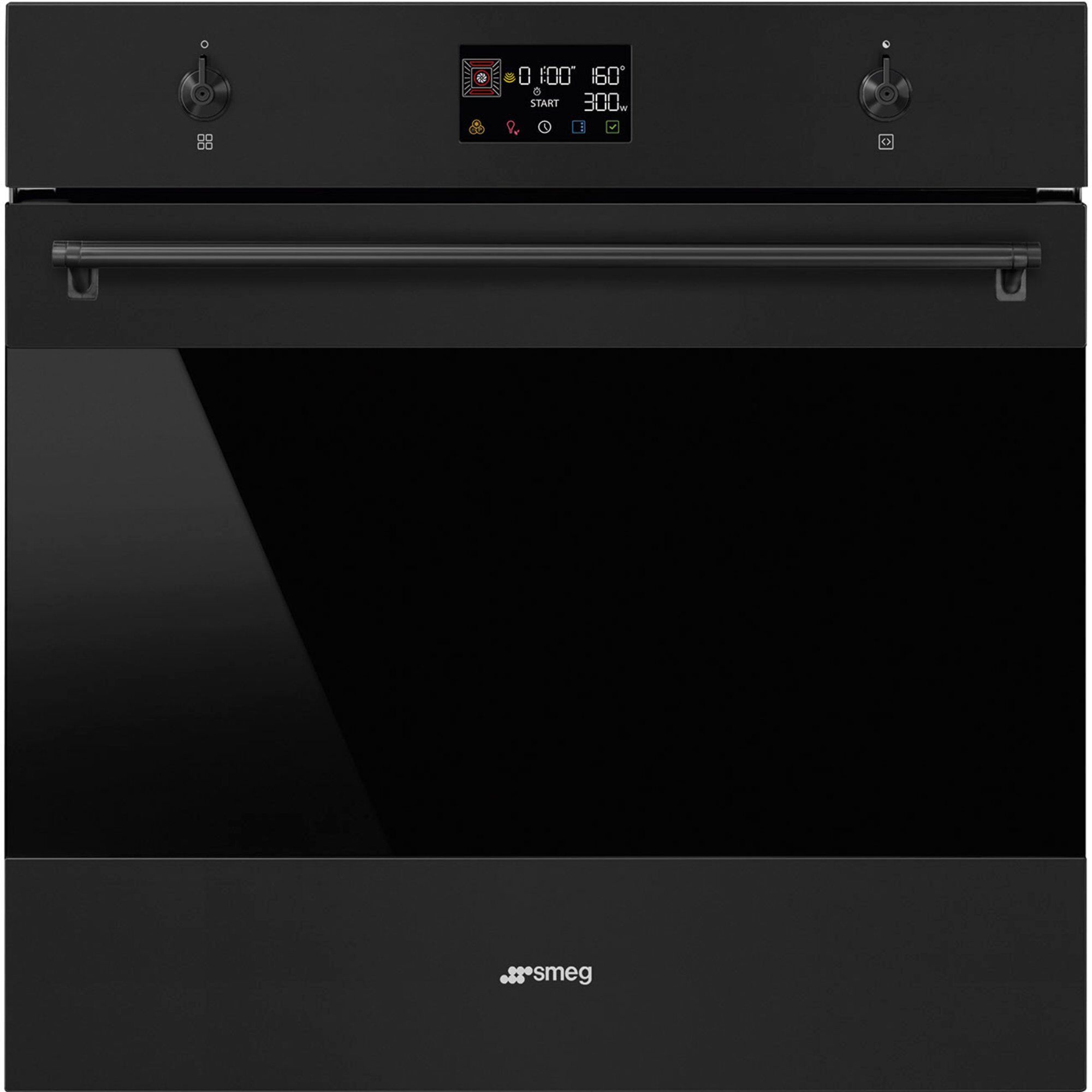 Smeg So6302m2n Classic Indbygningsovn Med Mikro 68 Liter