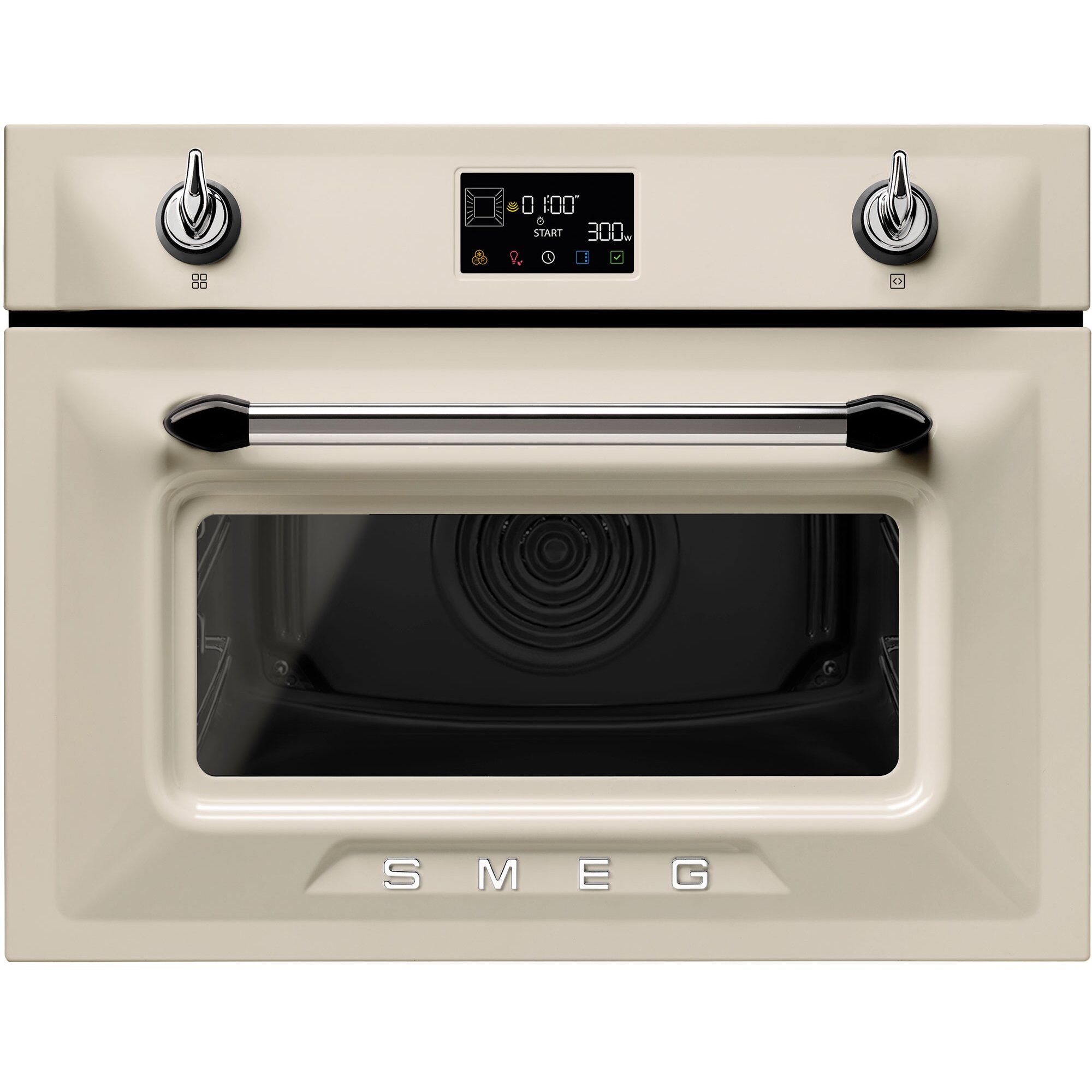 Smeg So4902m1 Victoria Kombi-mikrobølgeovn 40 Liter  Creme