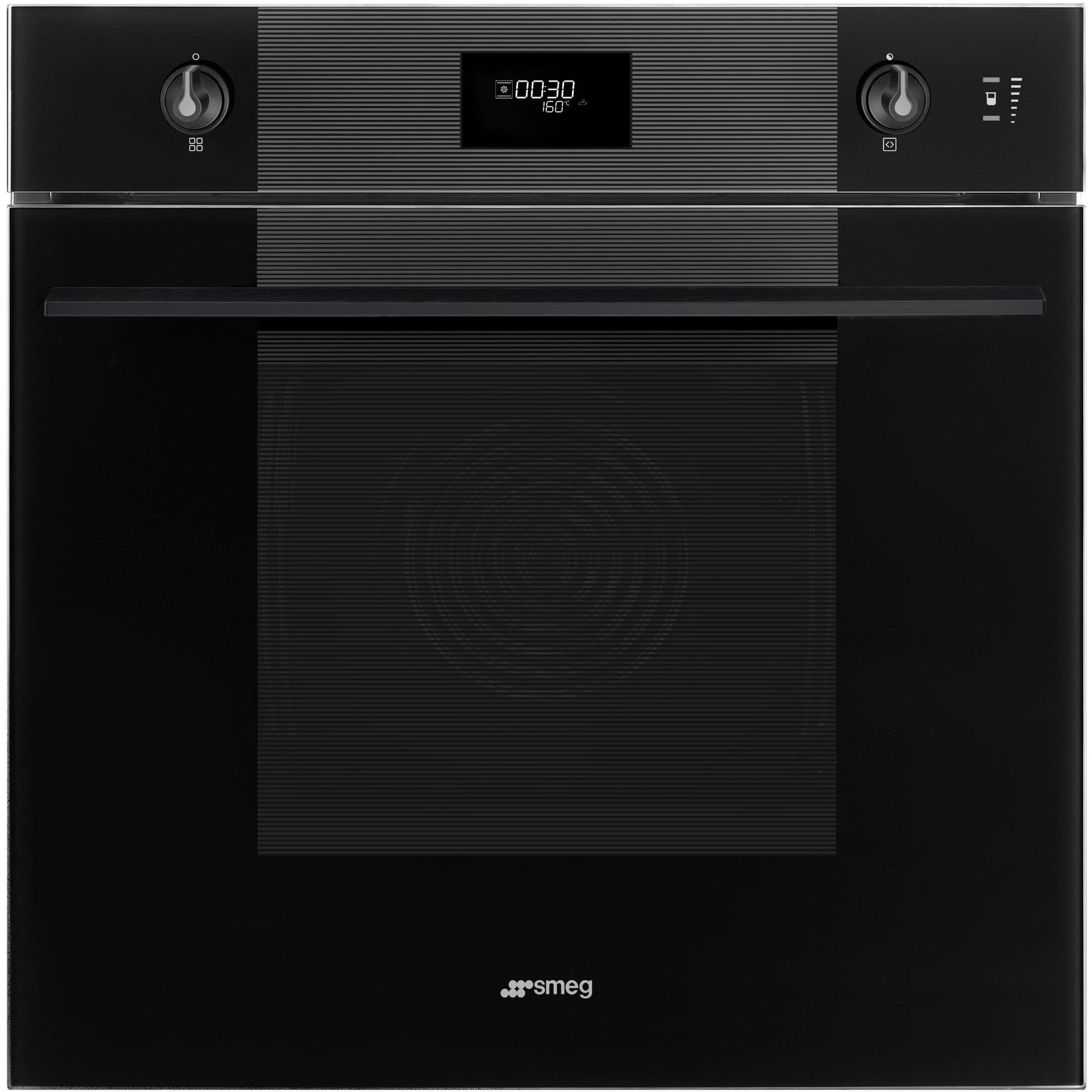Smeg So6101s2b3 Indbygningsovn 68 Liter  Sort