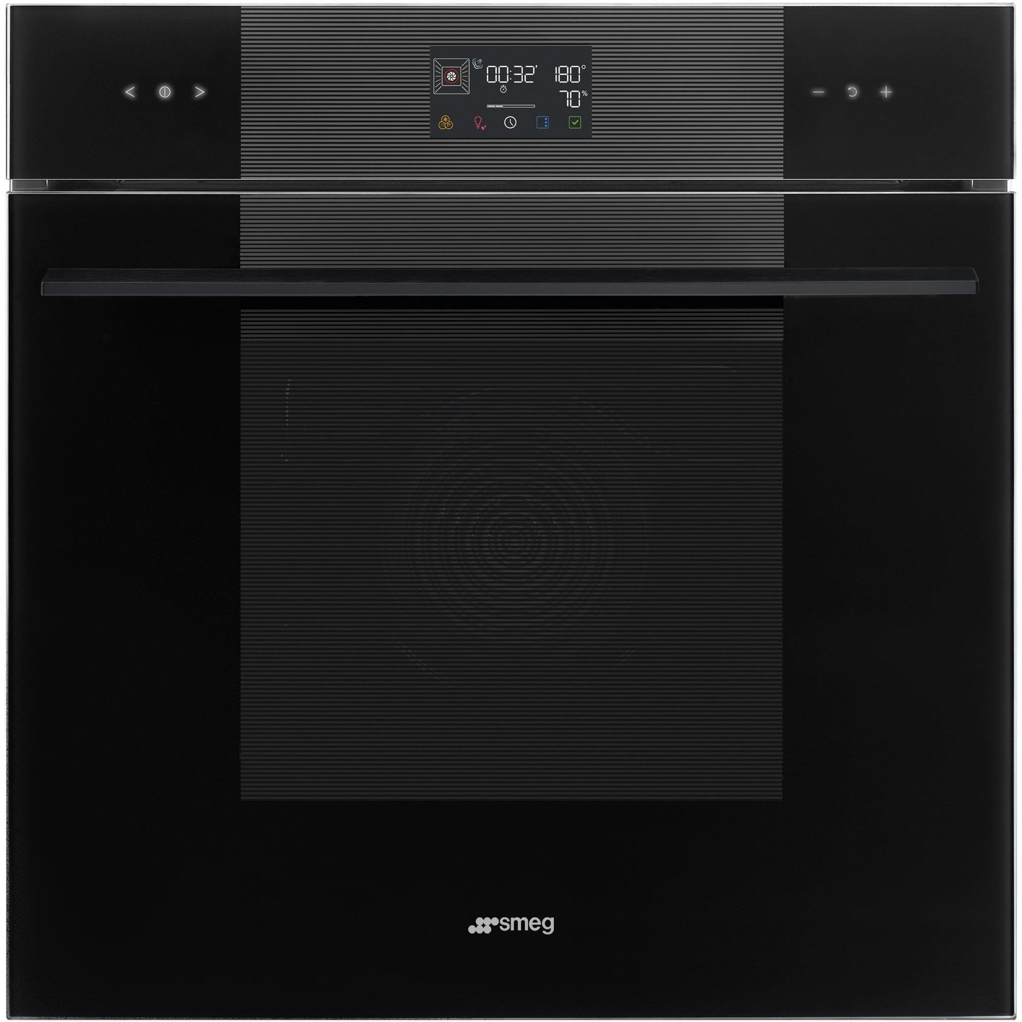 Smeg So6102s3pb3 Steam100 Kombi-dampovn 67 Liter  Sort