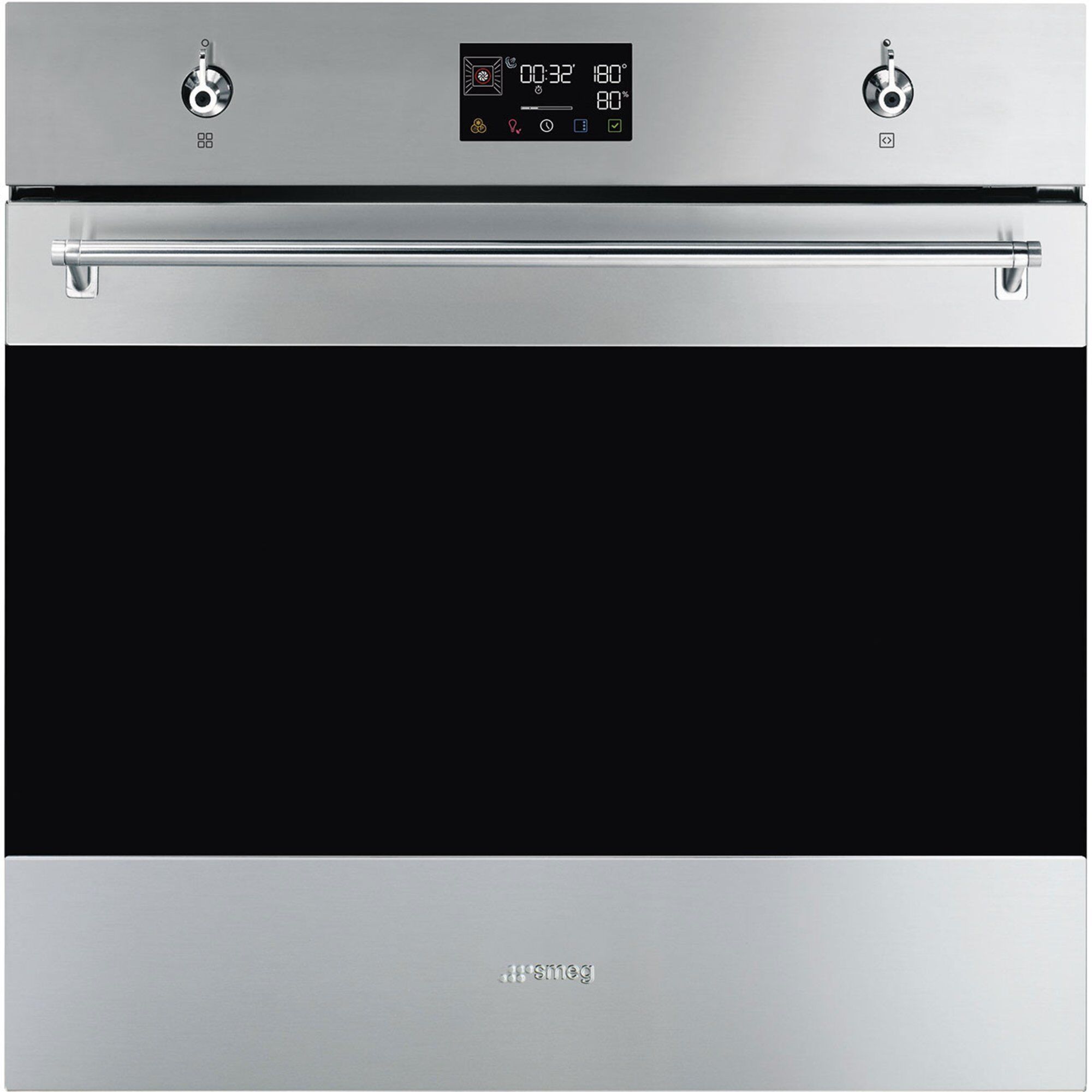 Smeg So6302s3px Classic Kombi-dampovn 67 Liter  Rustfrit Stål
