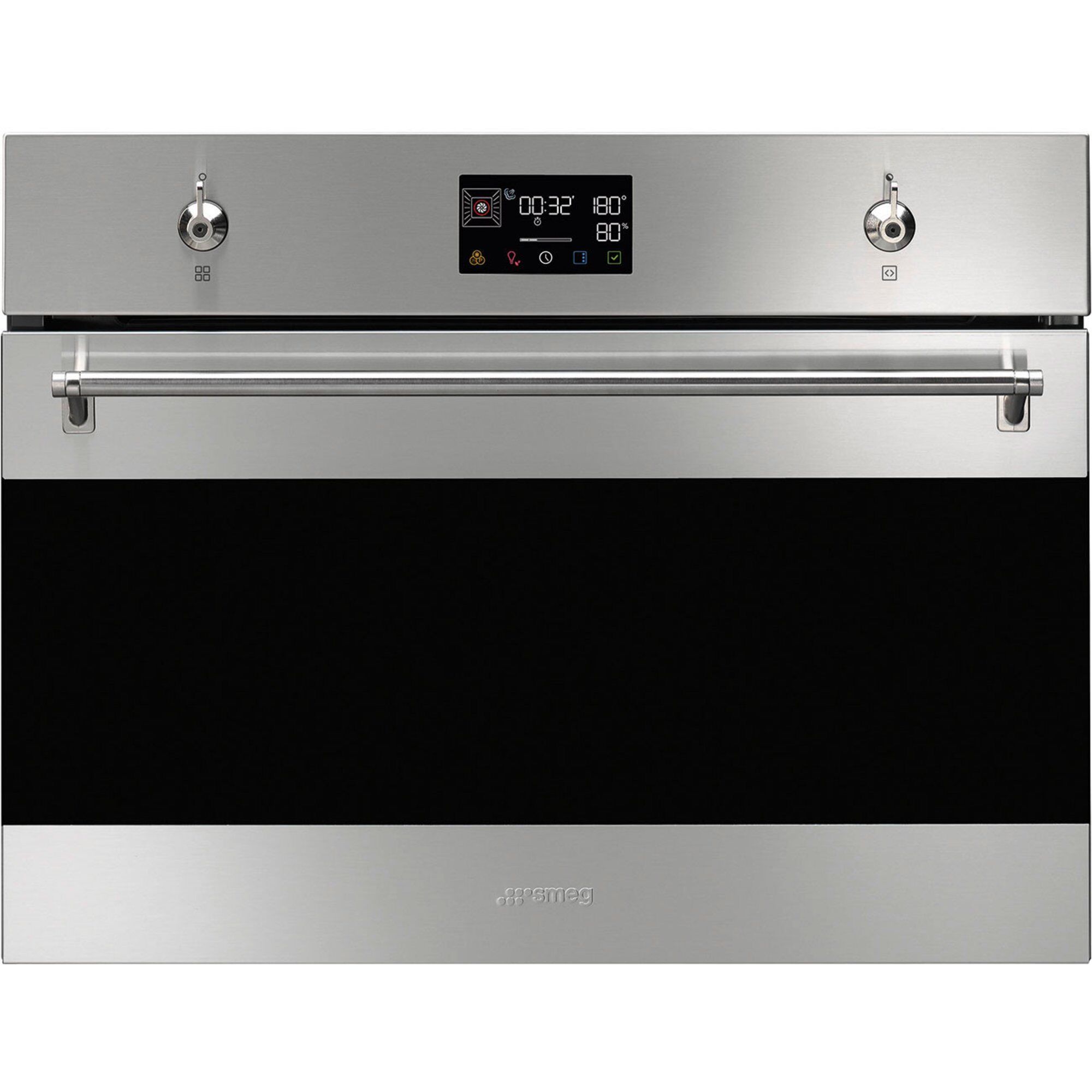 Smeg So4302s3x Classic Kombiovn 40 Liter  Rustfrit Stål