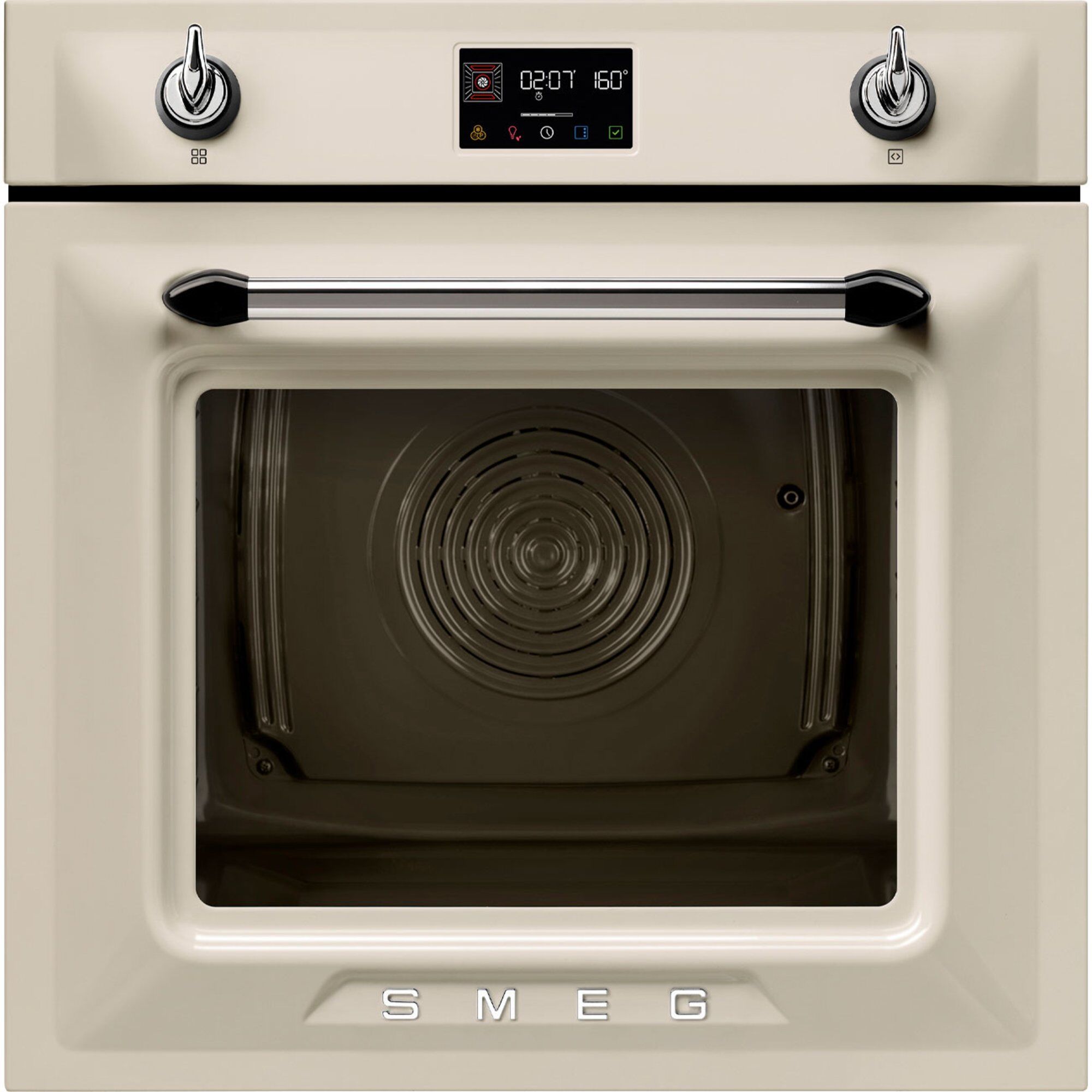 Smeg Sop6902s2p Indbygningsovn 68 Liter  Creme