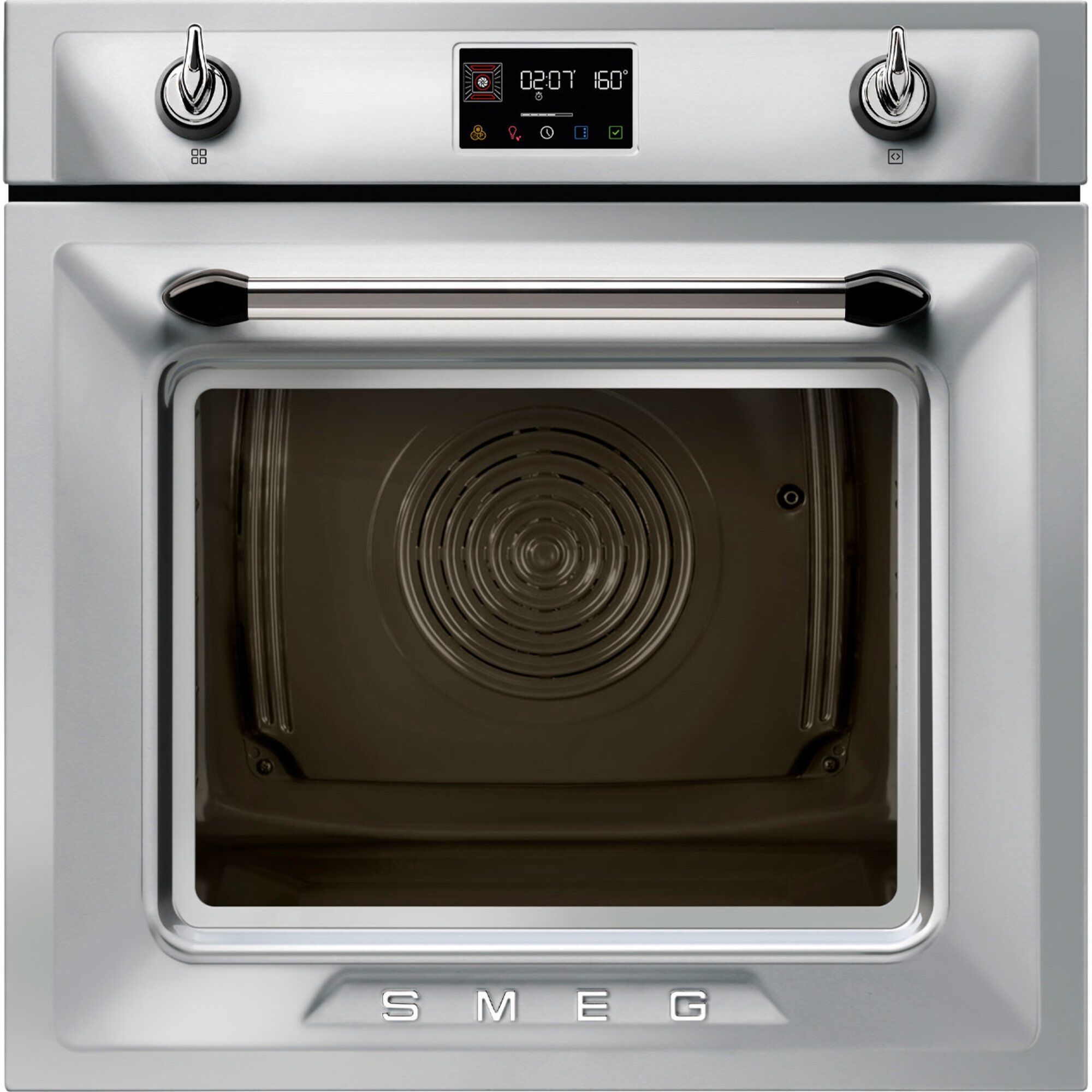 Smeg Sop6902s2p Indbygningsovn 68 Liter  Rustfrit Stål
