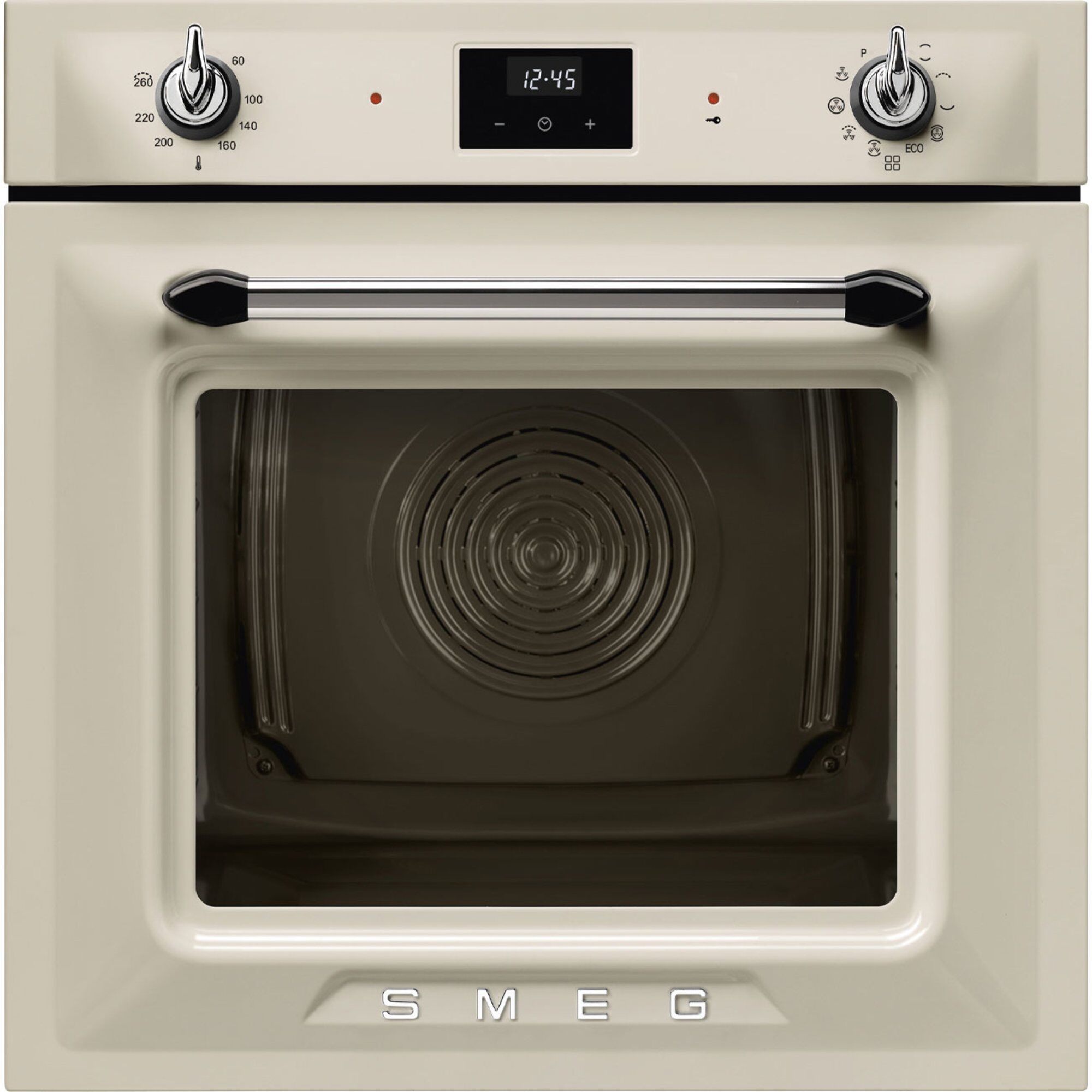 Smeg Sop6900t Indbygningsovn  68 Liter  Creme