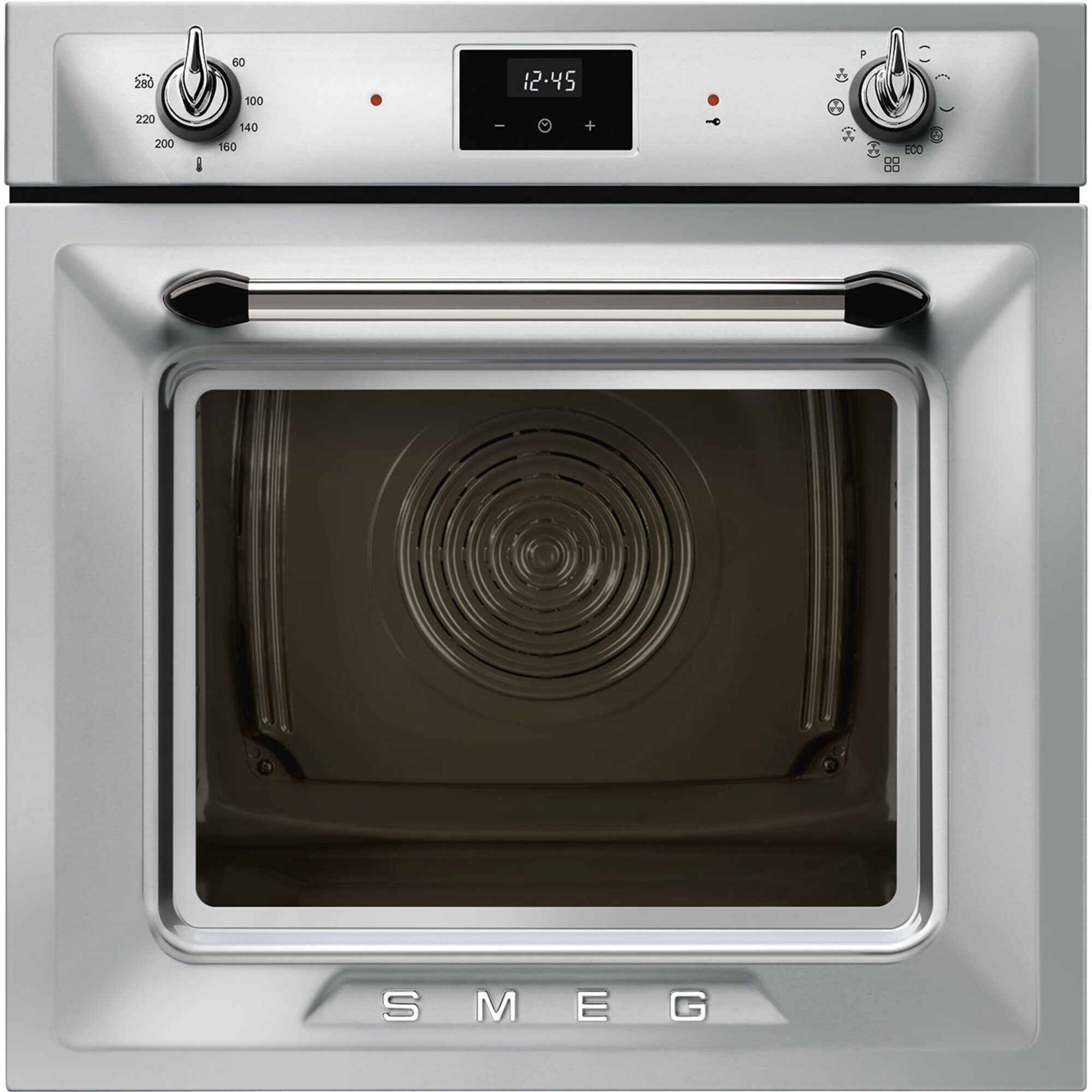 Smeg Sop6900t Indbygningsovn  68 Liter  Rustfrit Stål