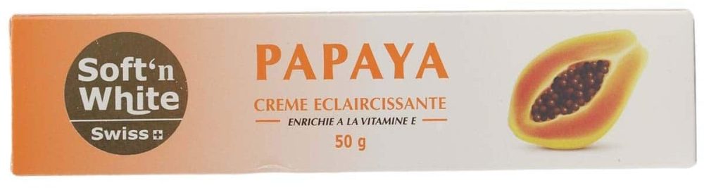 Soft   White Papaya Lightening Creme 50