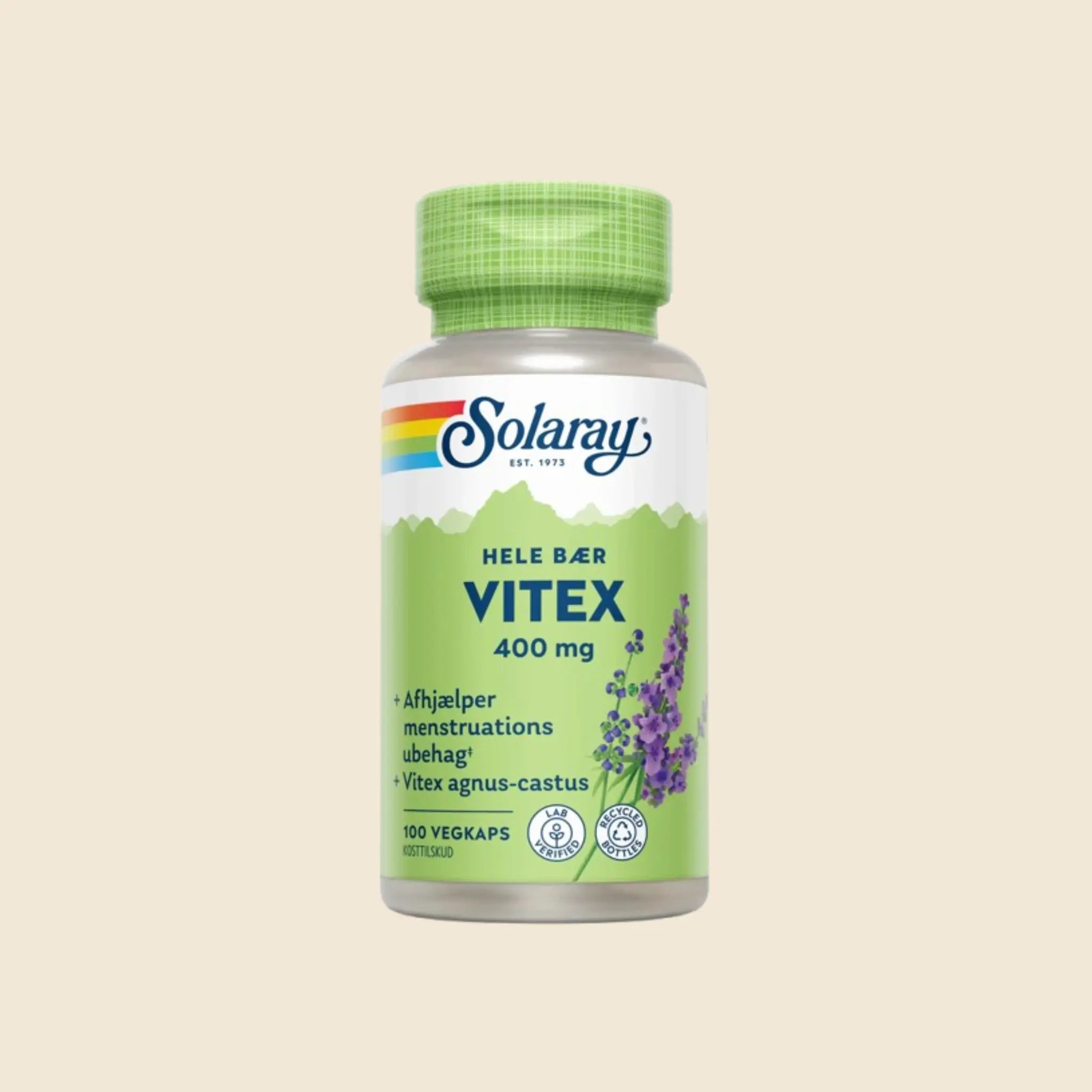 Solaray Vitex Agnus Castus  100 Tabletter