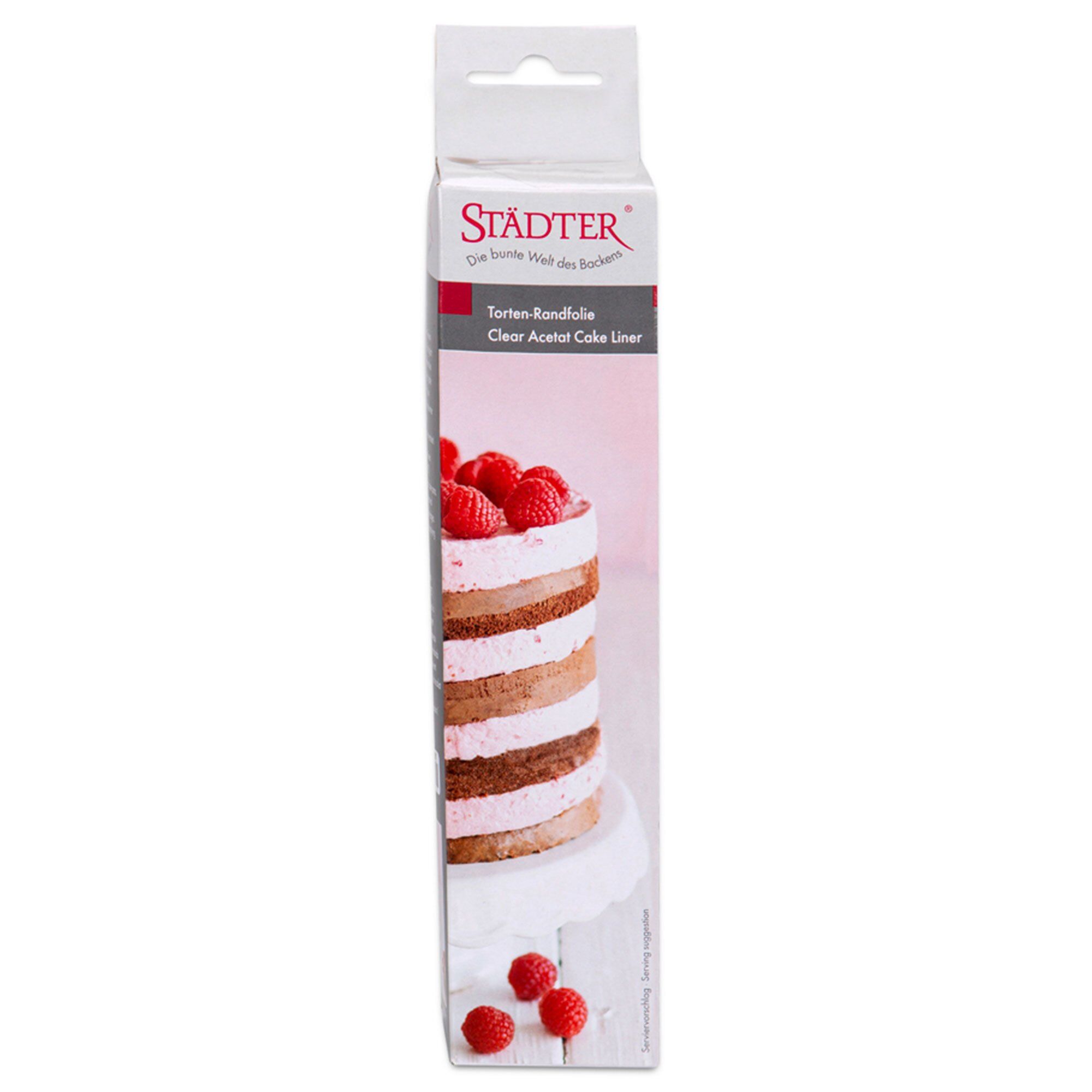Städter Transparent Kagekantsfolie 20 Cm   10