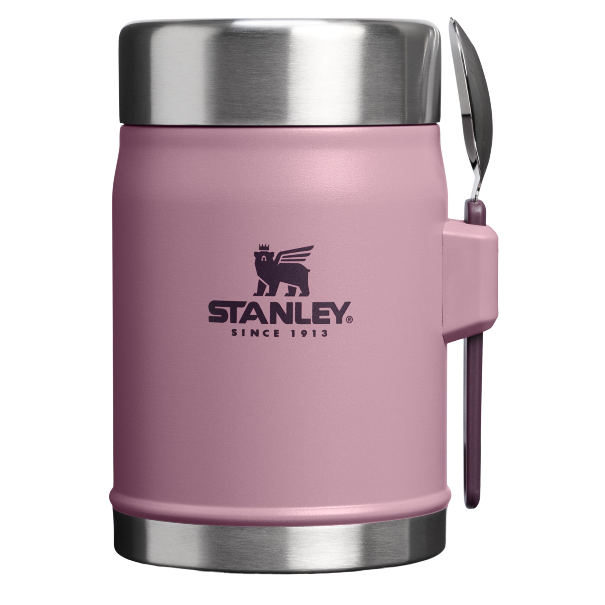 Stanley Legendary Classic Madtermobeholder Med Spork   41 Liter  Purple Smoke
